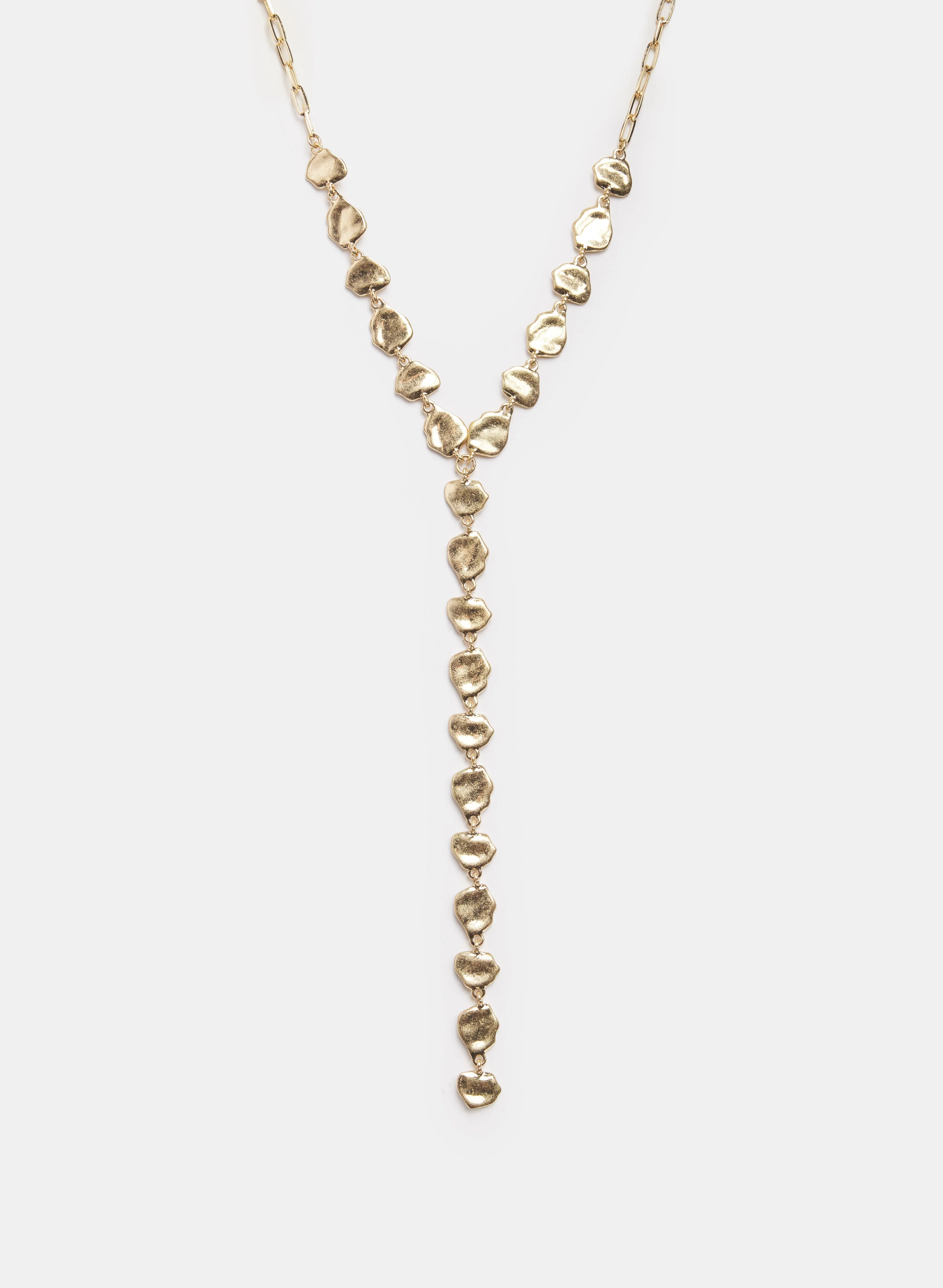 Abstract Link Y Necklace