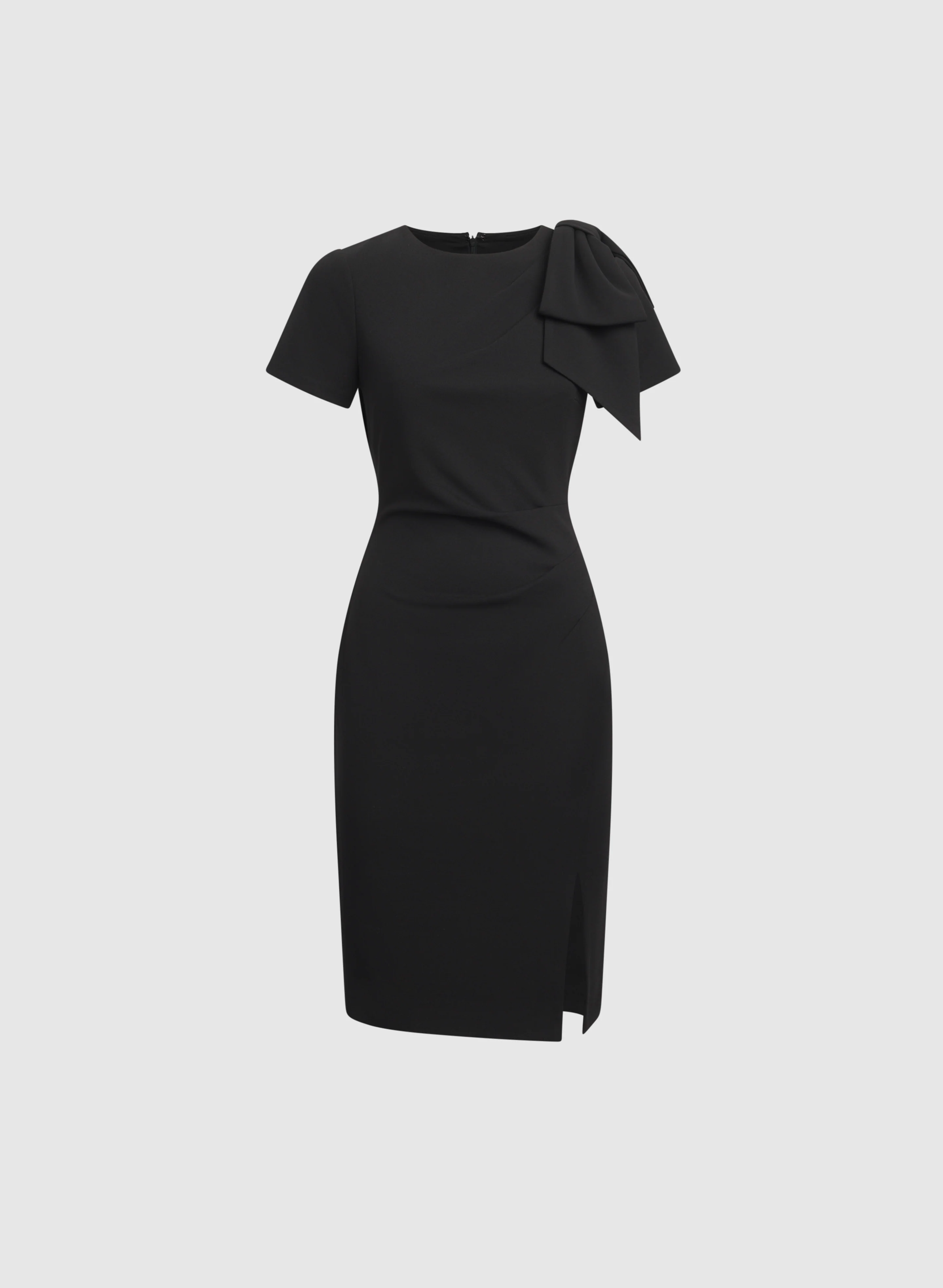 Adrianna Papell - Bow Shoulder Dress - Image 5
