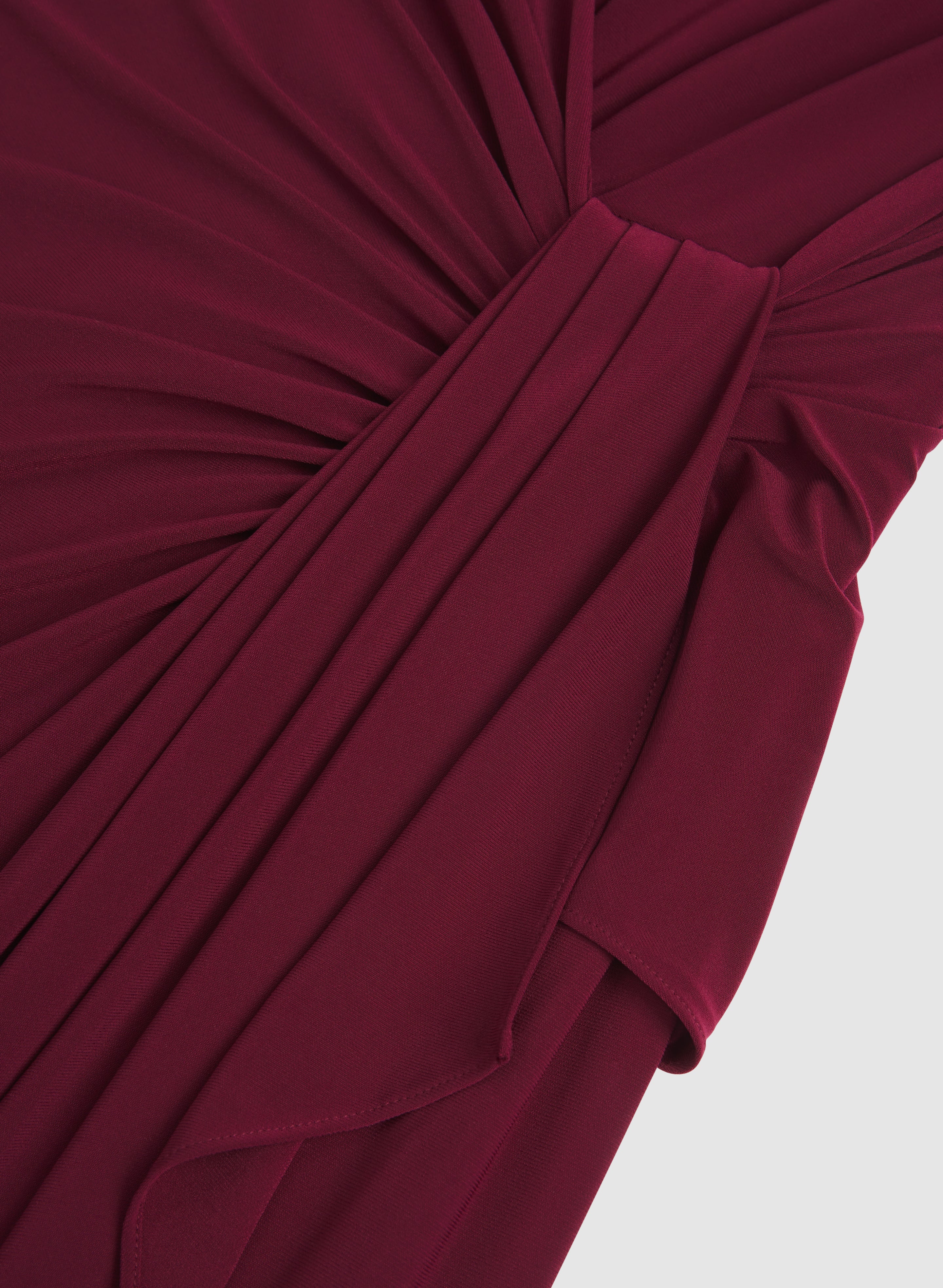 Adrianna Papell - Draped Single-Shoulder Dress - Image 6