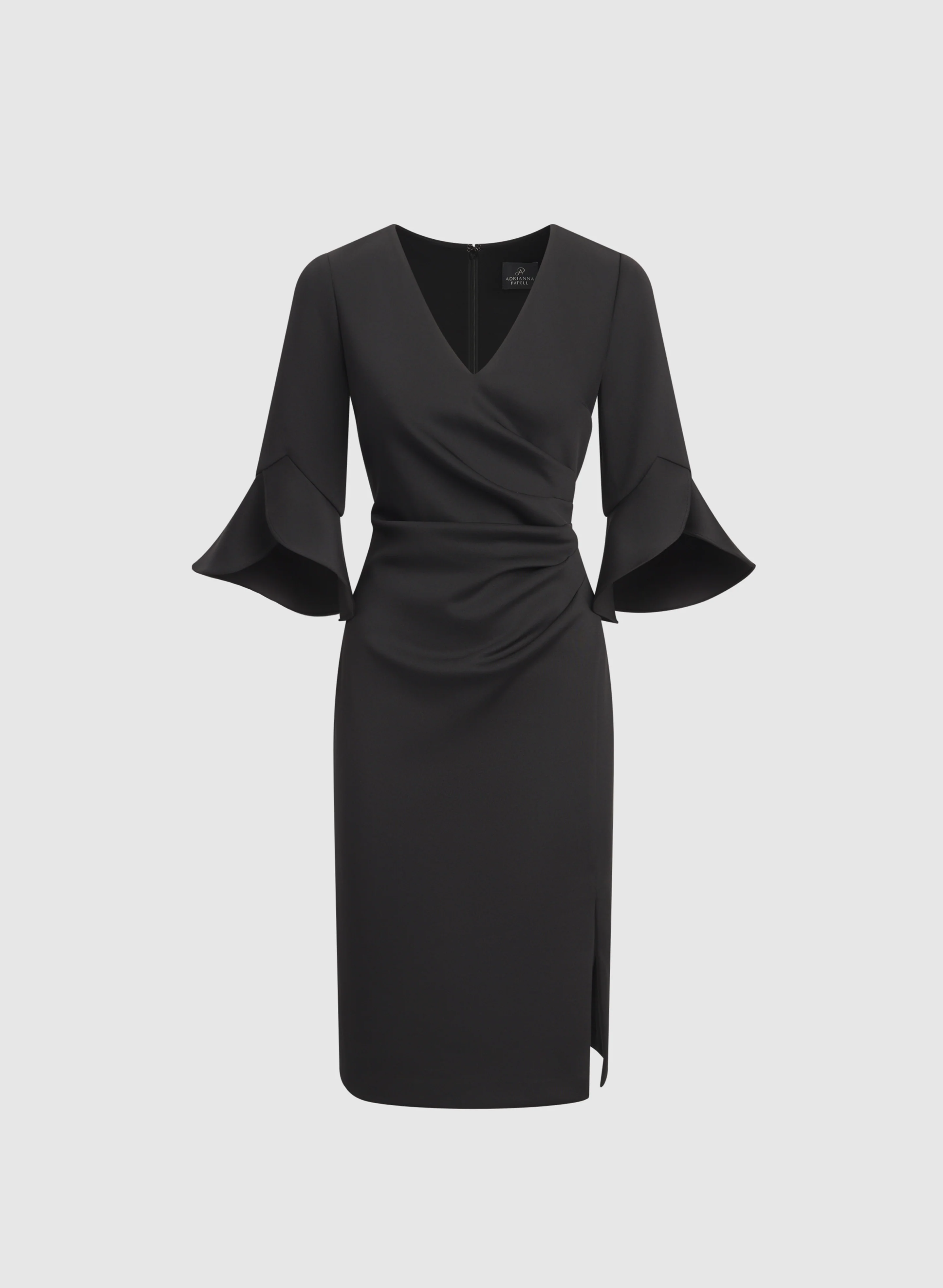 Adrianna Papell - Fitted Crepe Dress - Image 5