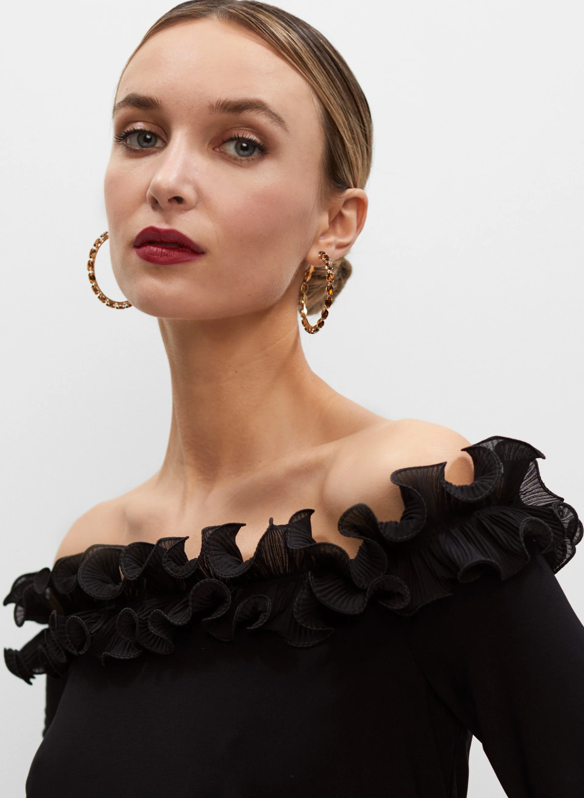 Adrianna Papell - Off-the-Shoulder Jumpsuit - Image 3