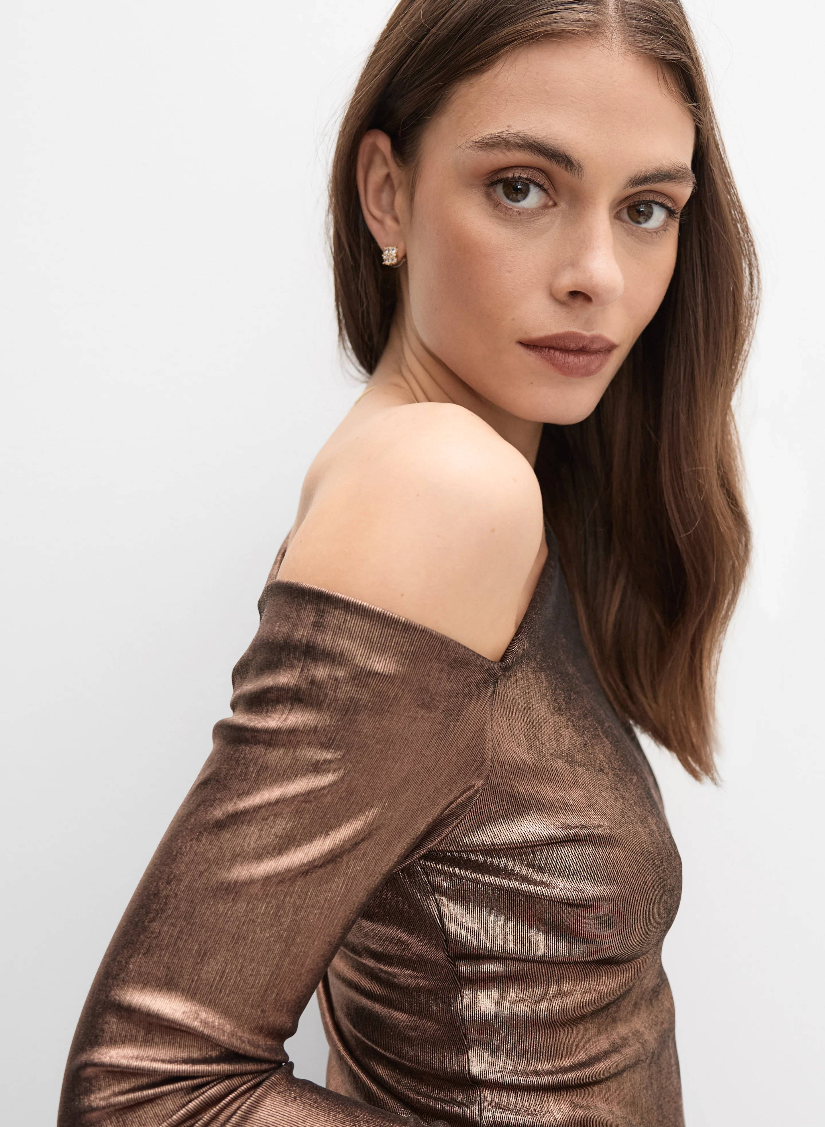 Asymmetric Off-Shoulder Top - Image 2