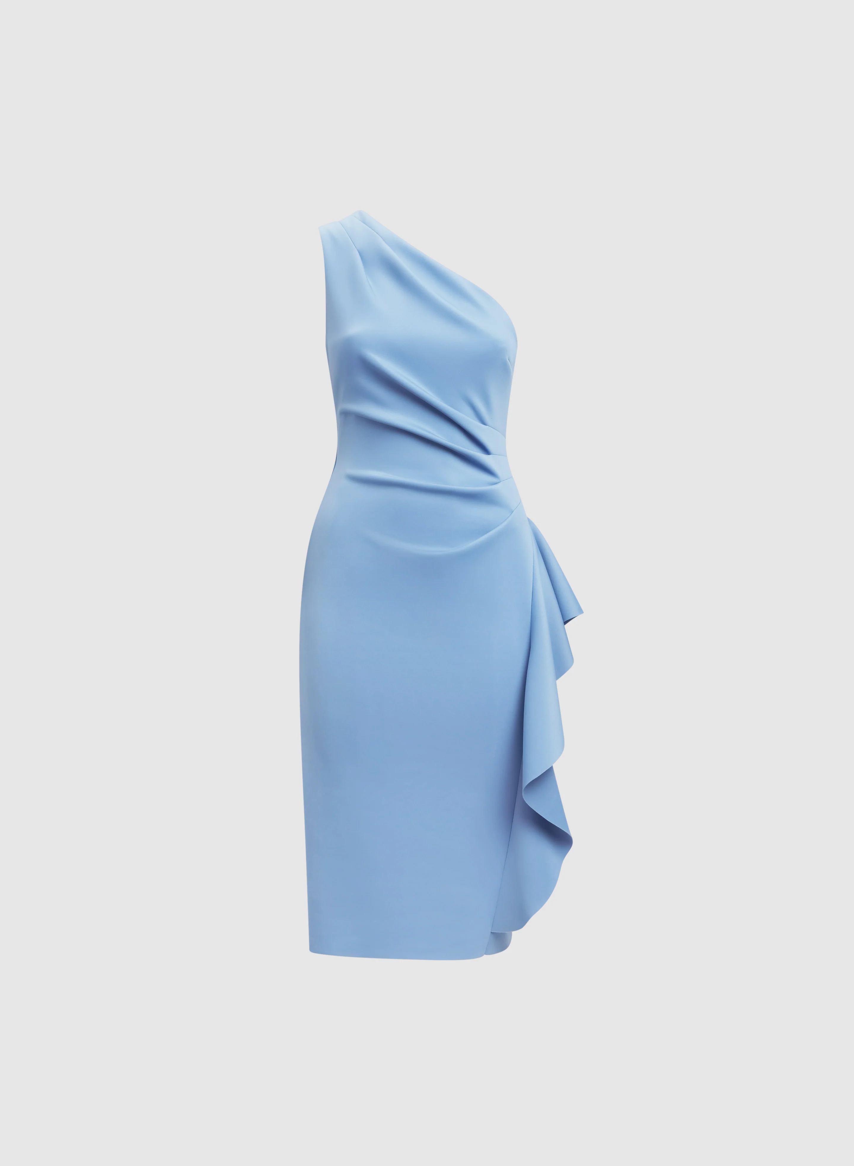 Asymmetric Waterfall Flounce Dress - Image 6