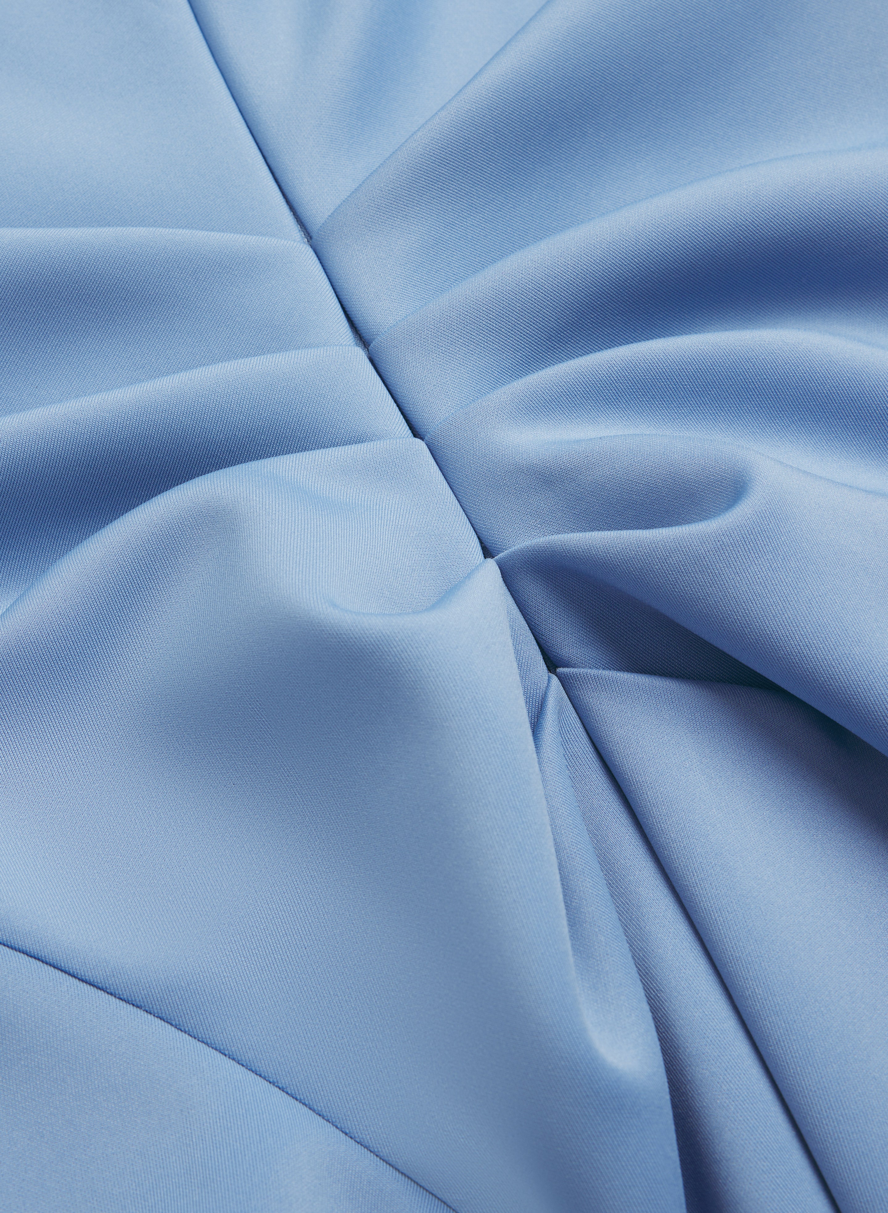 Asymmetric Waterfall Flounce Dress - Image 7