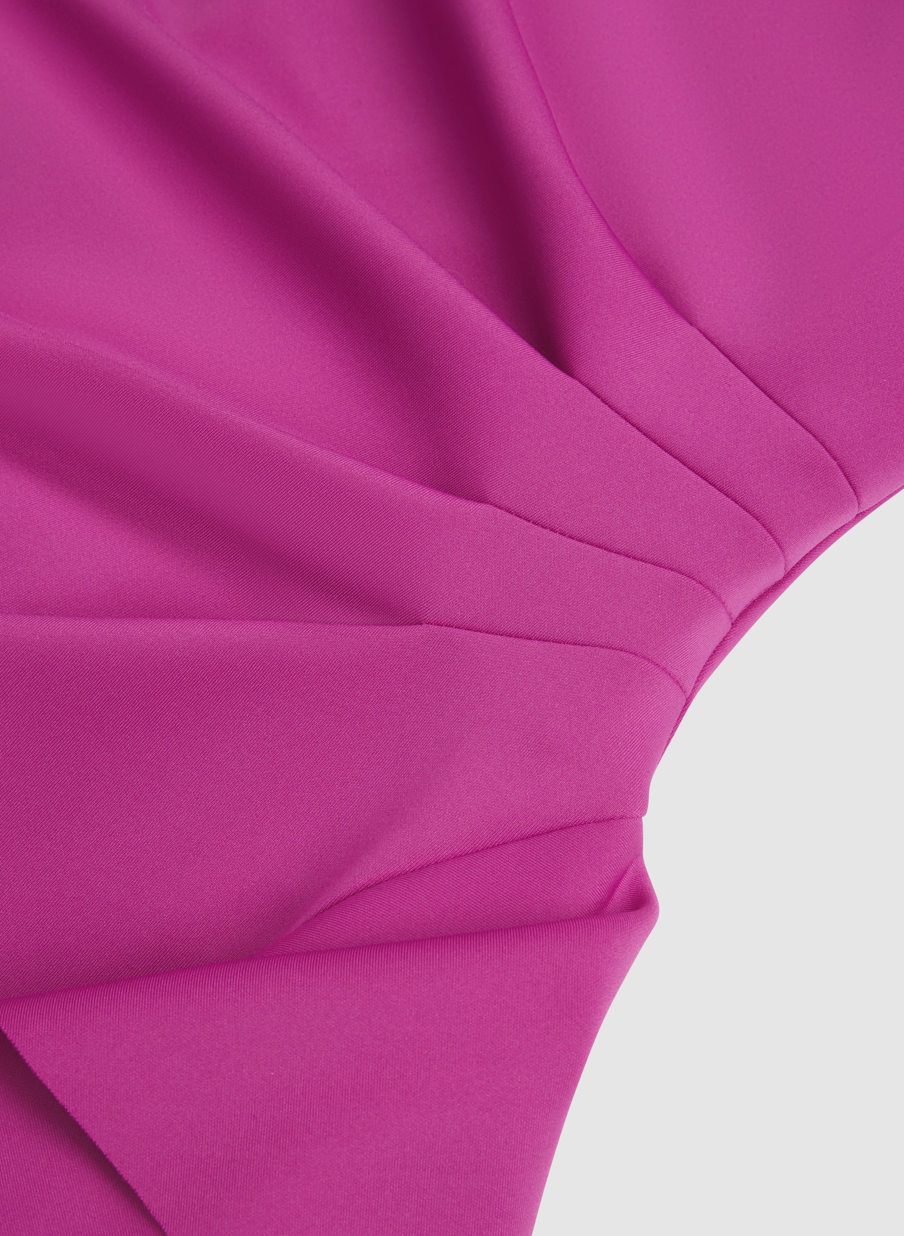 Asymmetric Waterfall Flounce Dress - Image 7