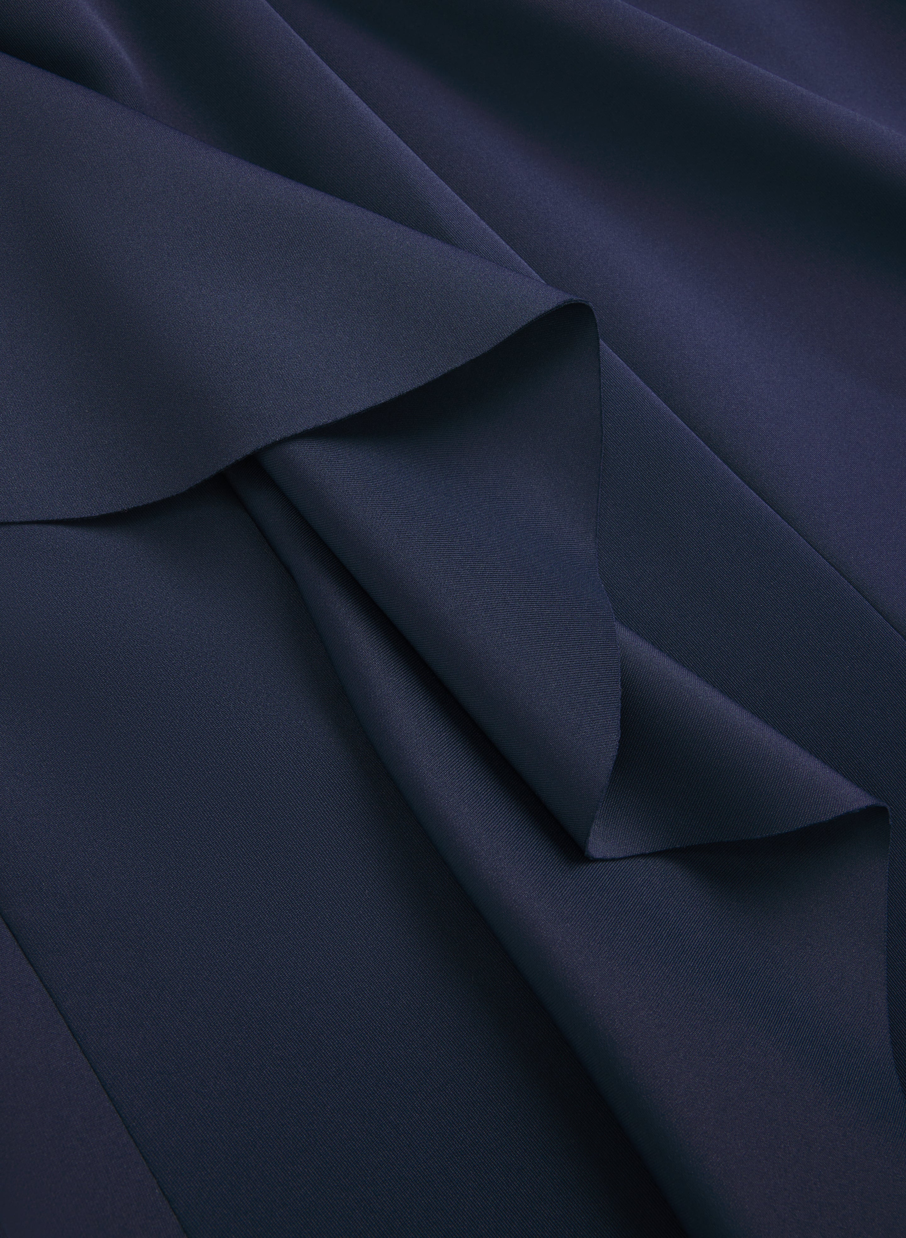 BA Nites - Asymmetric Waterfall Ruffle Dress - Image 6