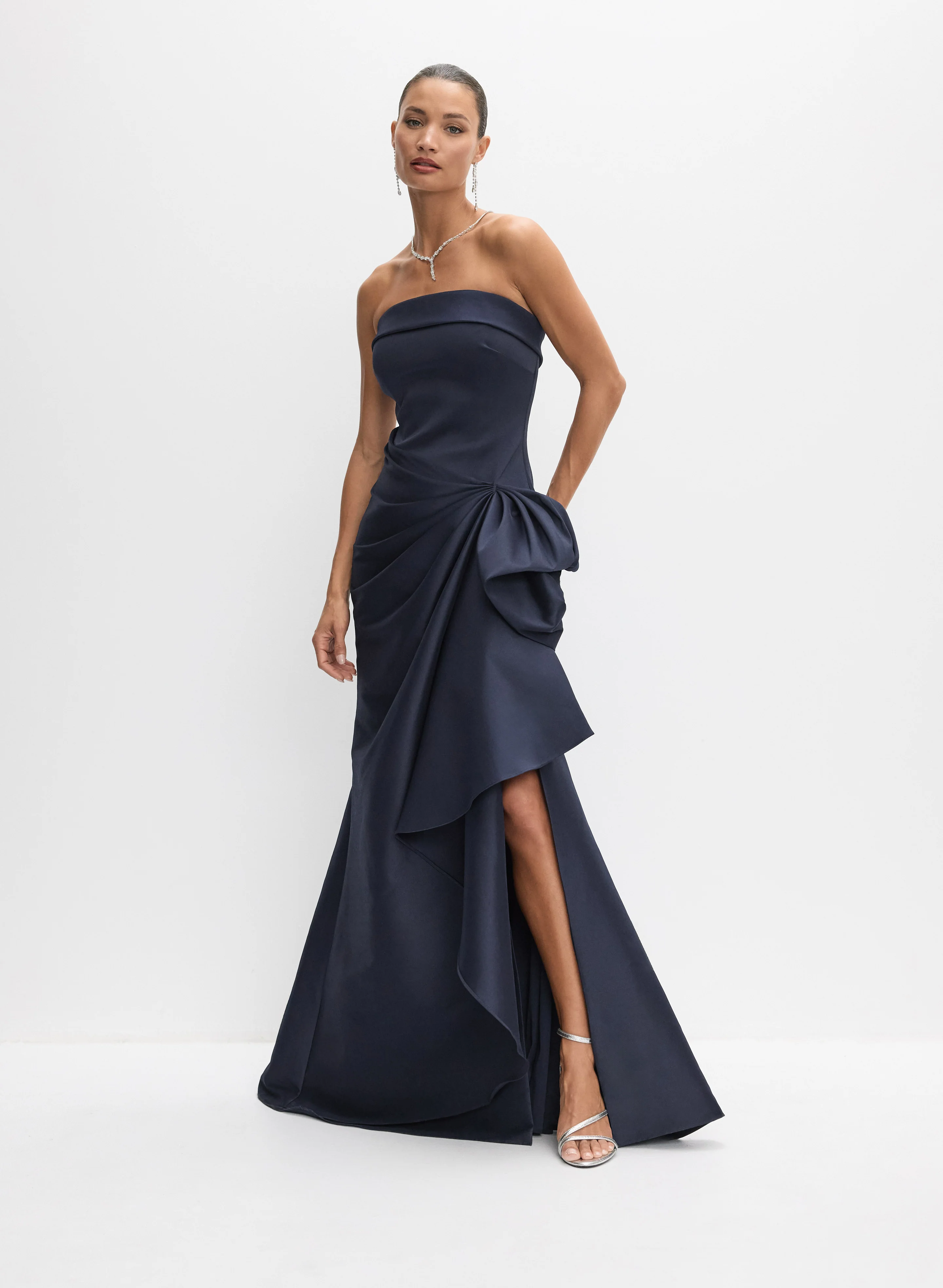 BA Nites - Mikado Bow Dress