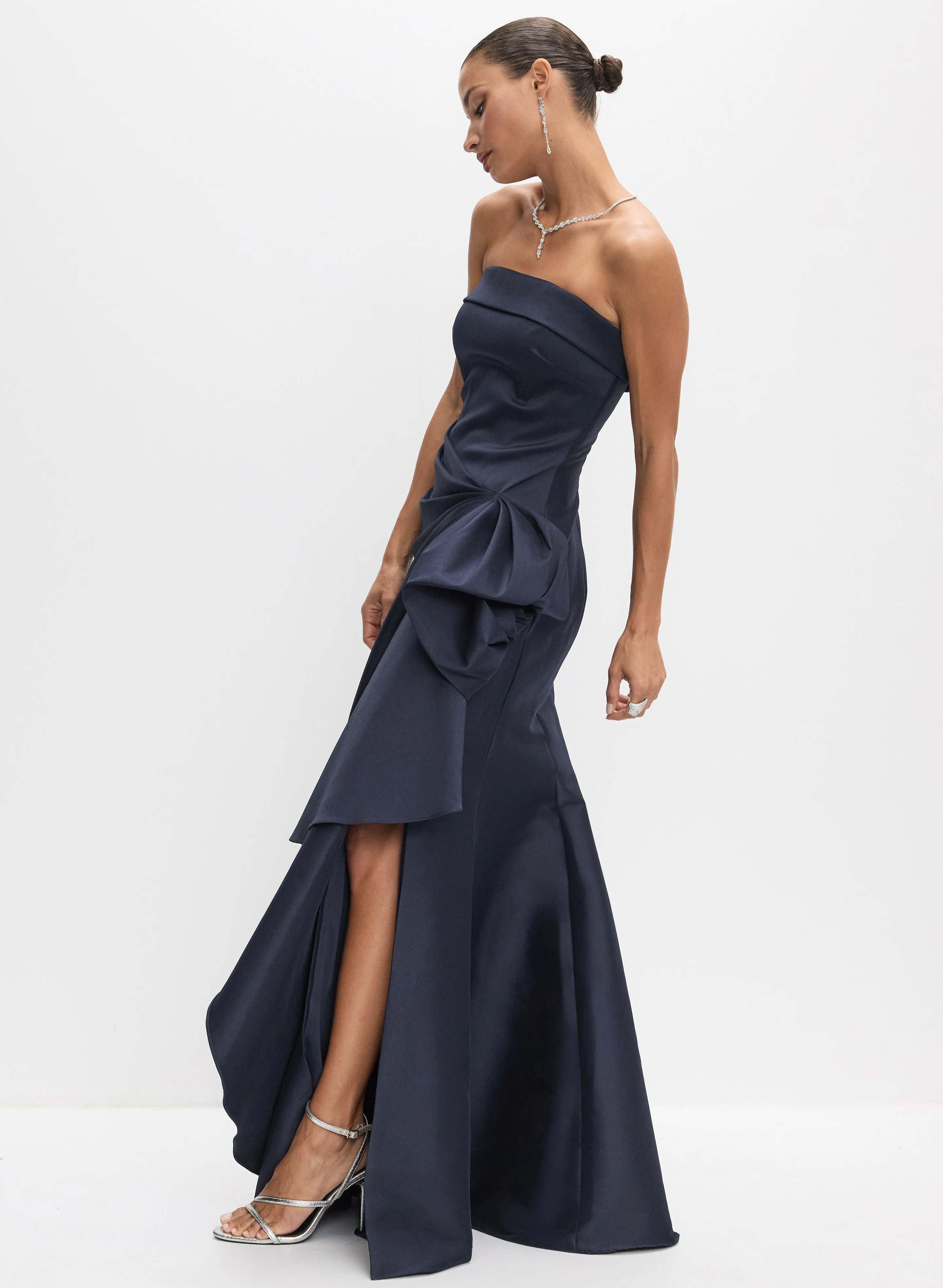 BA Nites - Mikado Bow Dress - Image 8