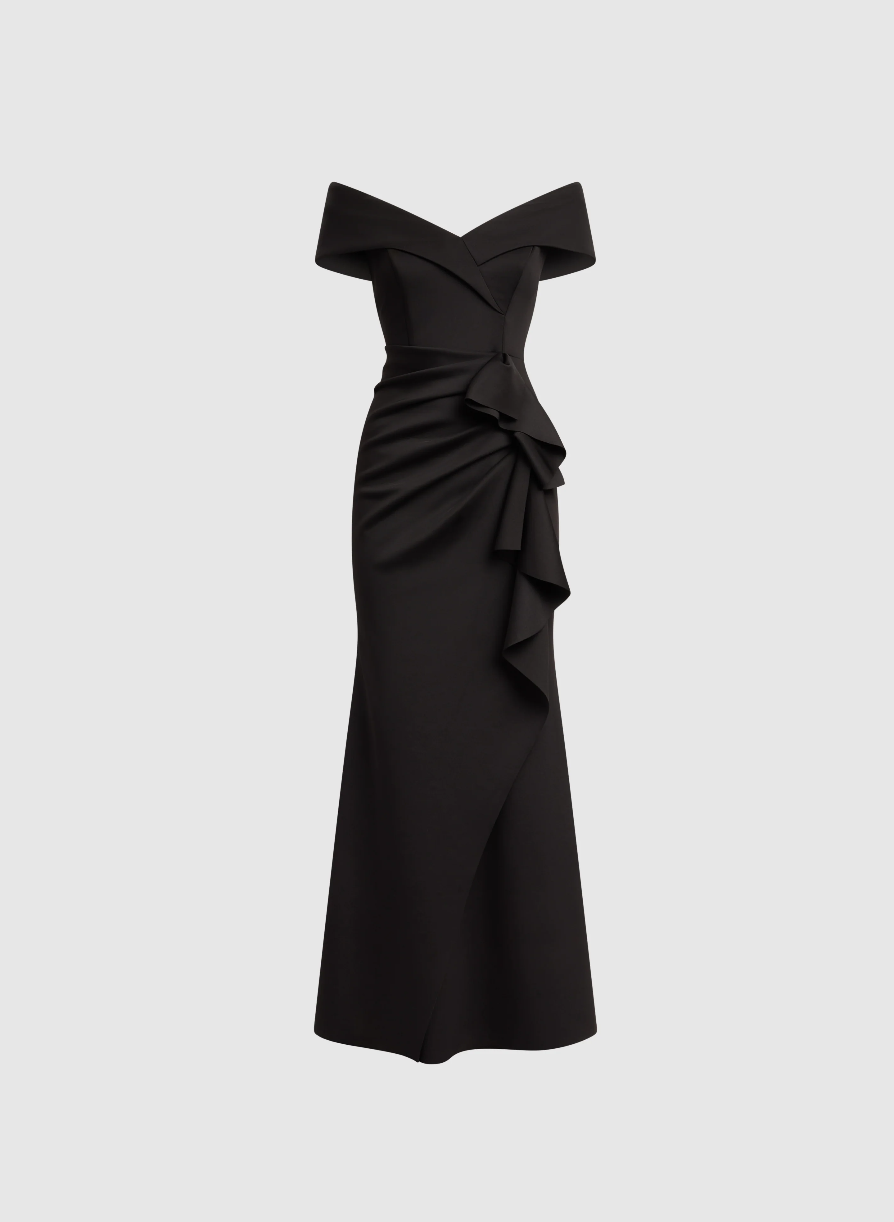 BA Nites - Off-The-Shoulder Ruffle Dress - Image 6