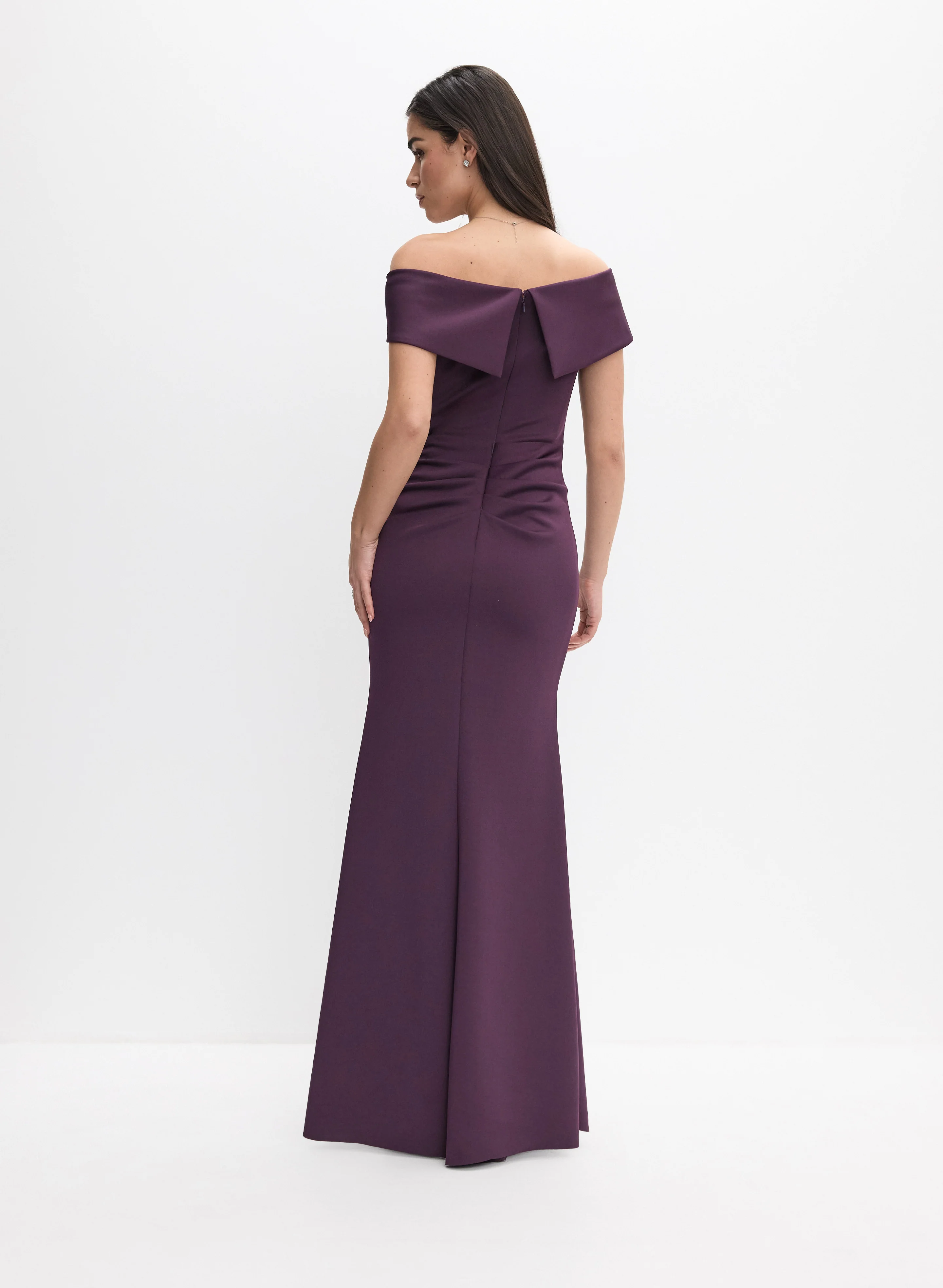 BA Nites - Off-The-Shoulder Ruffle Dress - Image 3