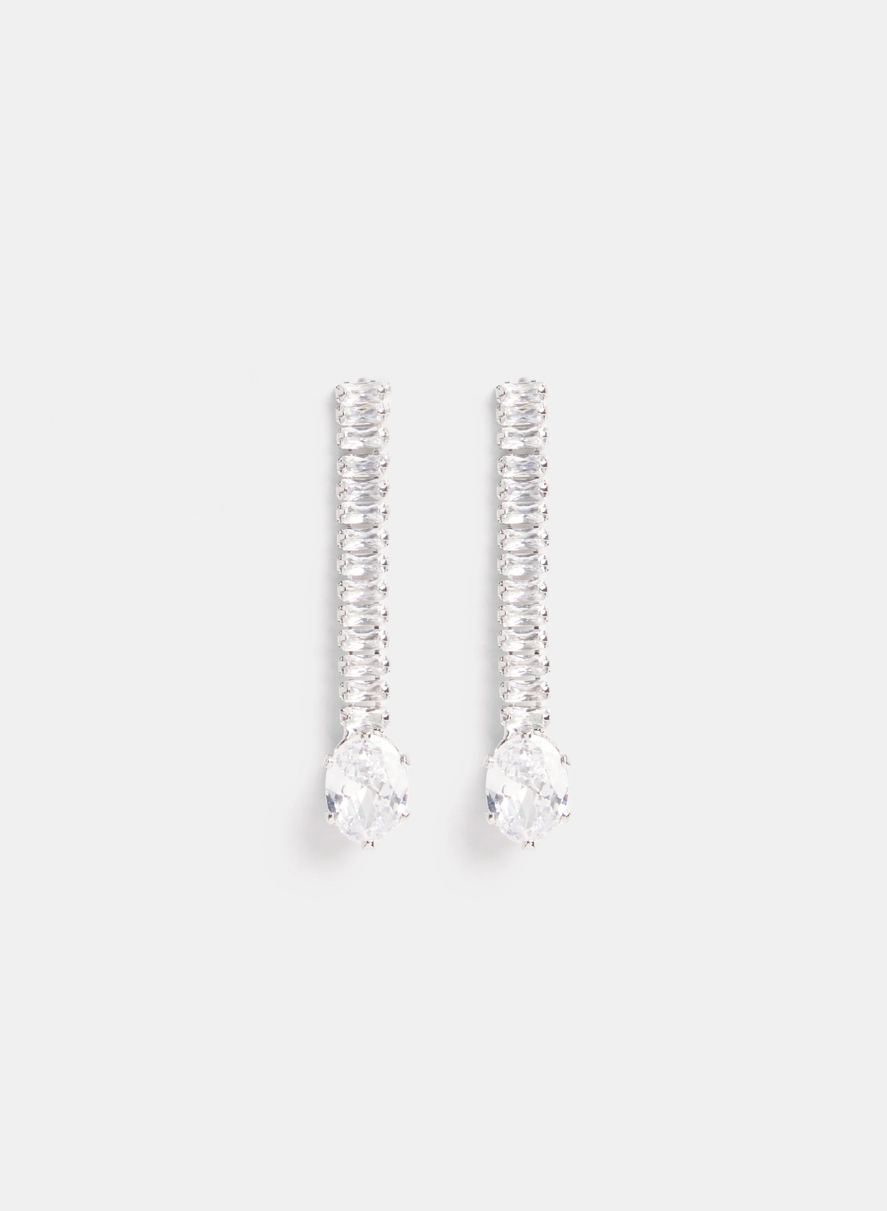Baguette Dangle Earrings