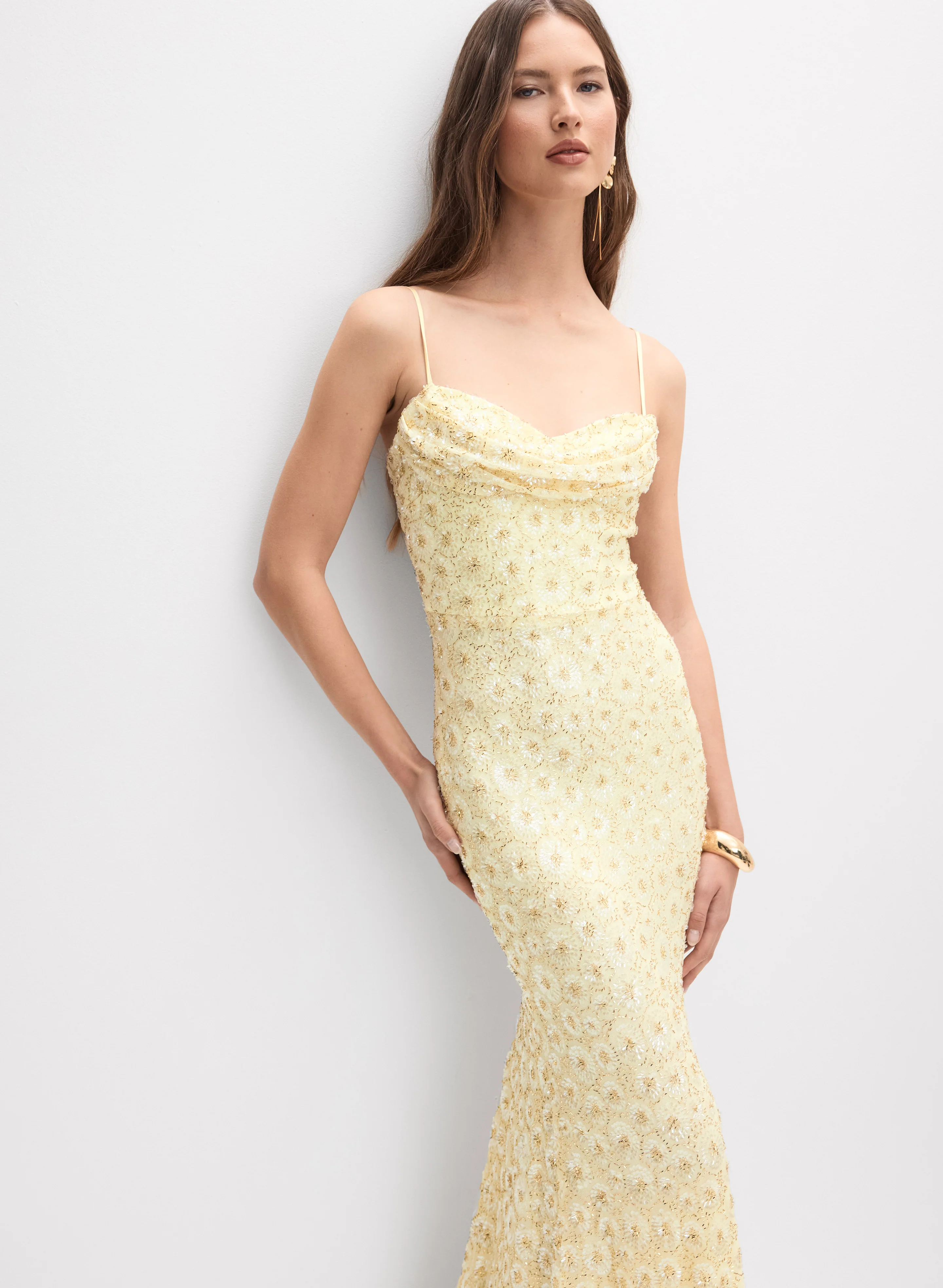 Beaded Sequin Dress - Image 7