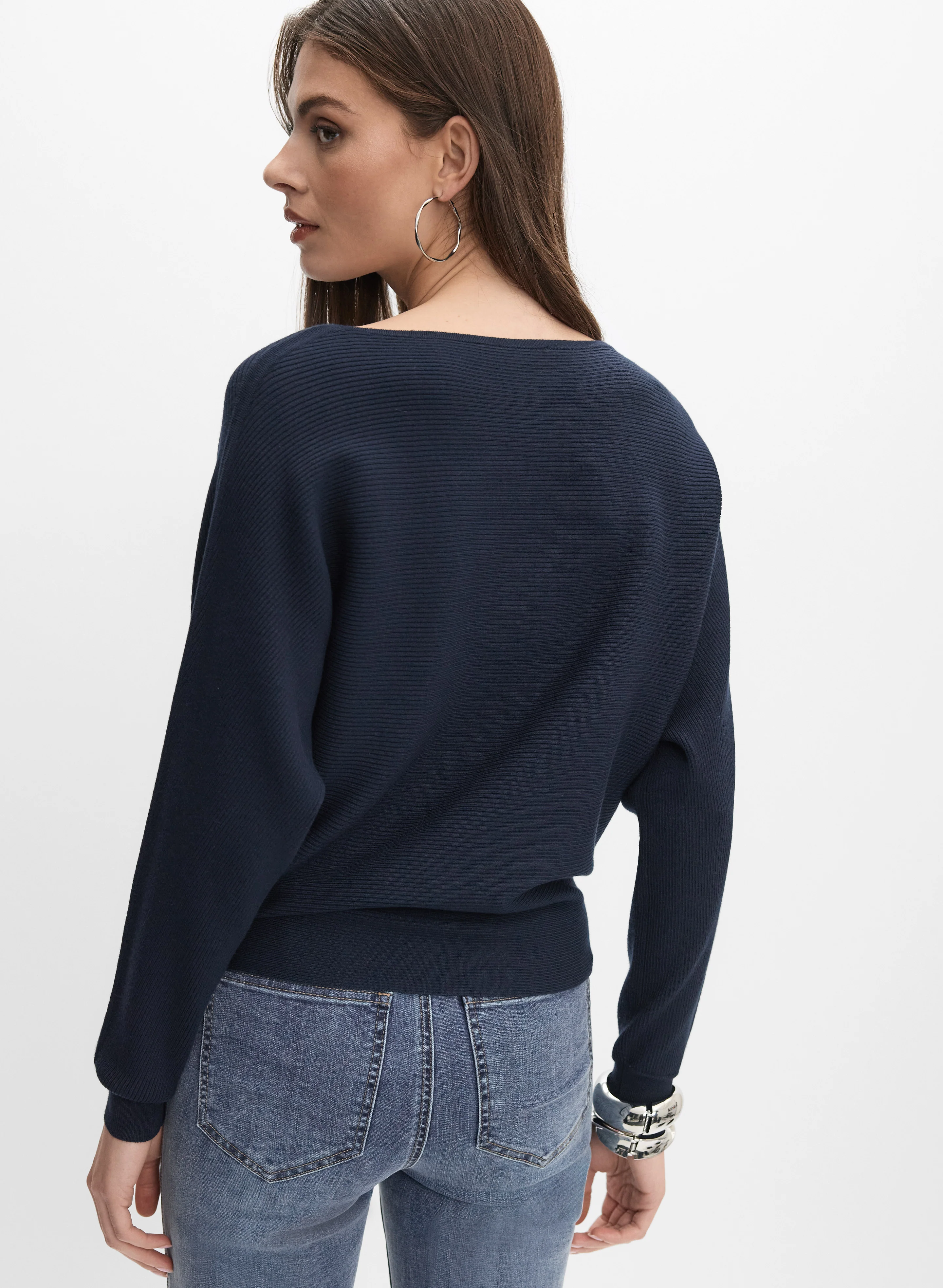 Boat Neck Sweater - Image 4