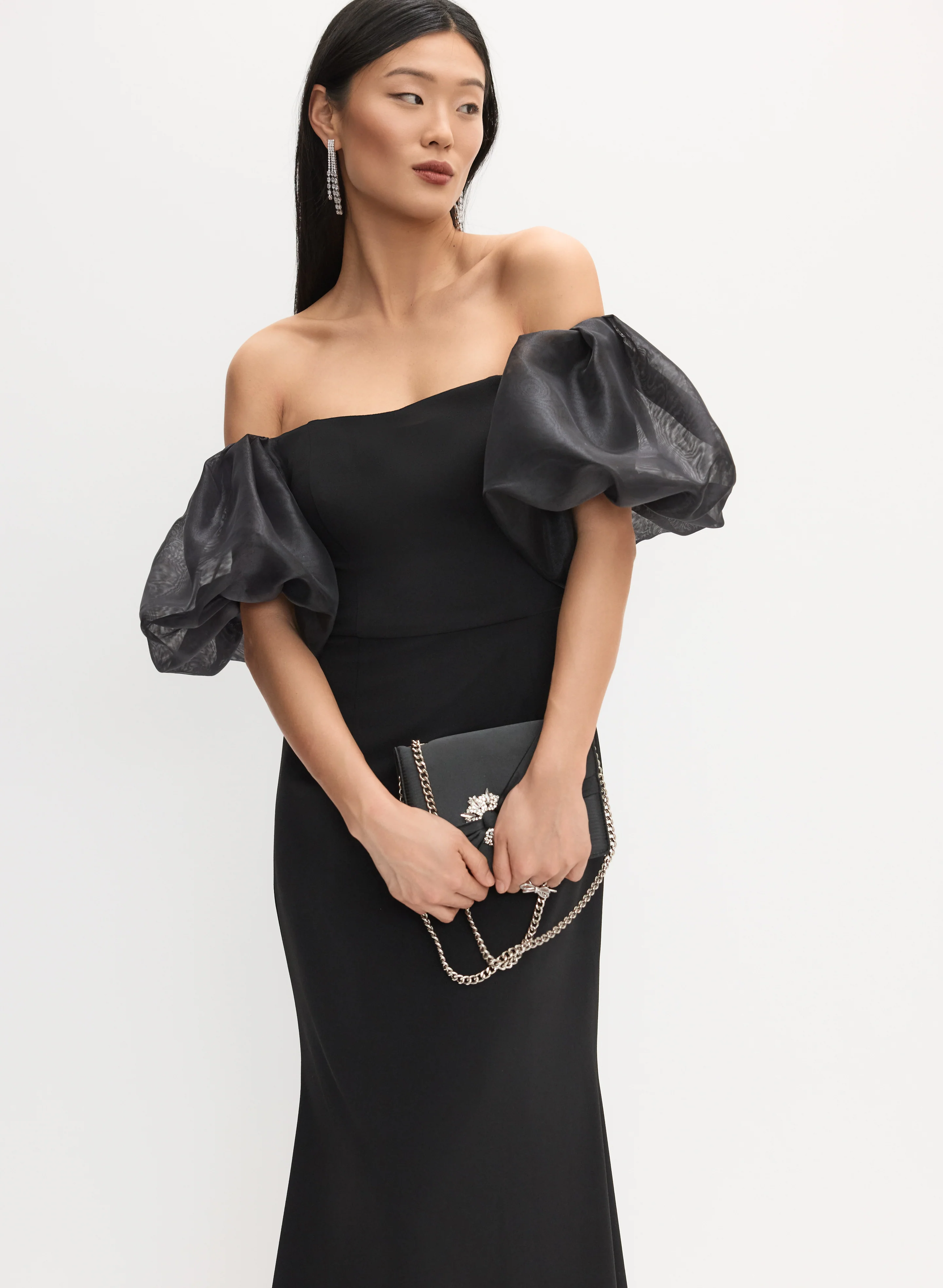 Bouffant Sleeve Dress - Image 7