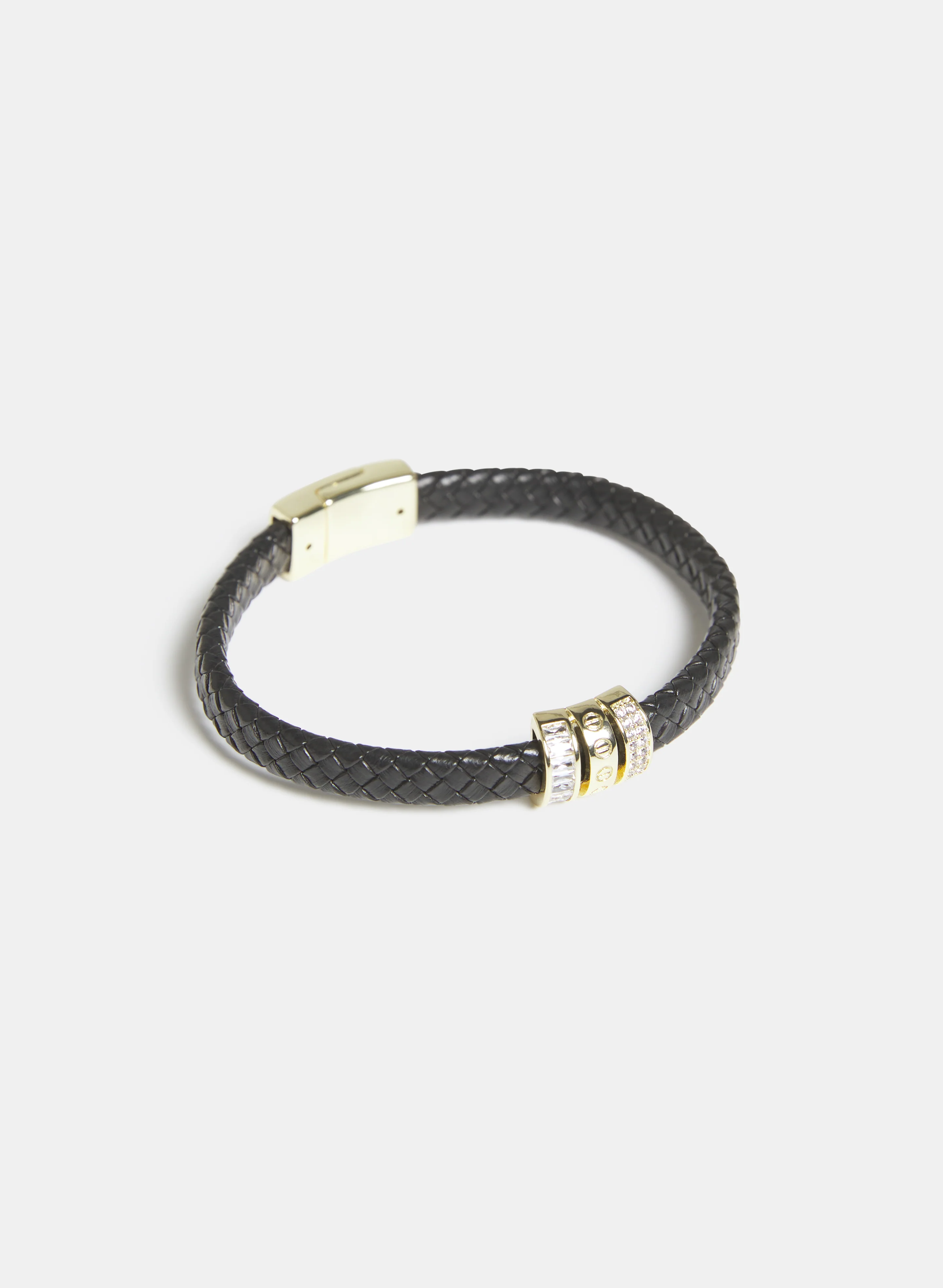 Braided Vegan Leather Bracelet