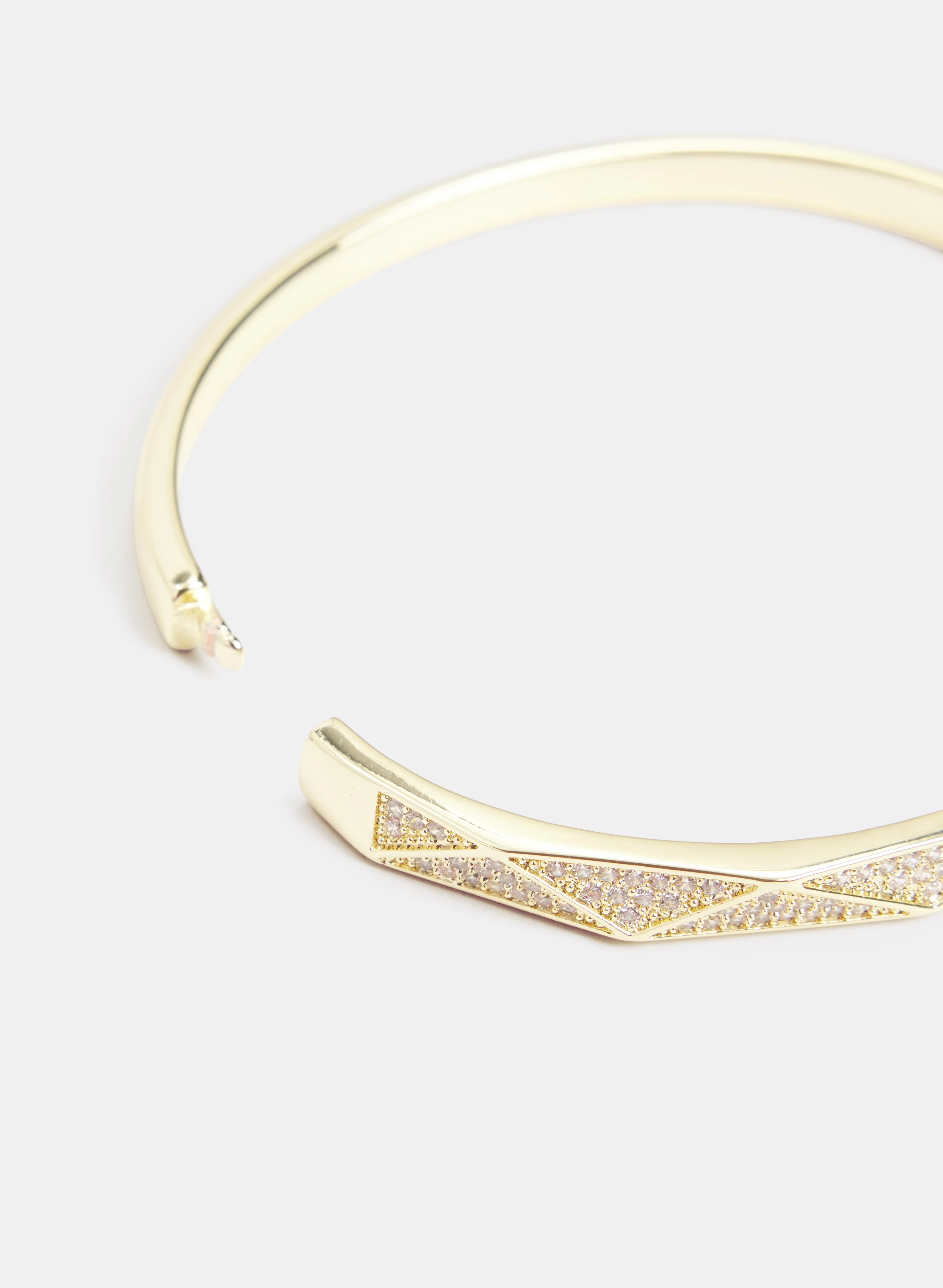 Brass Bangle Bracelet - Image 2