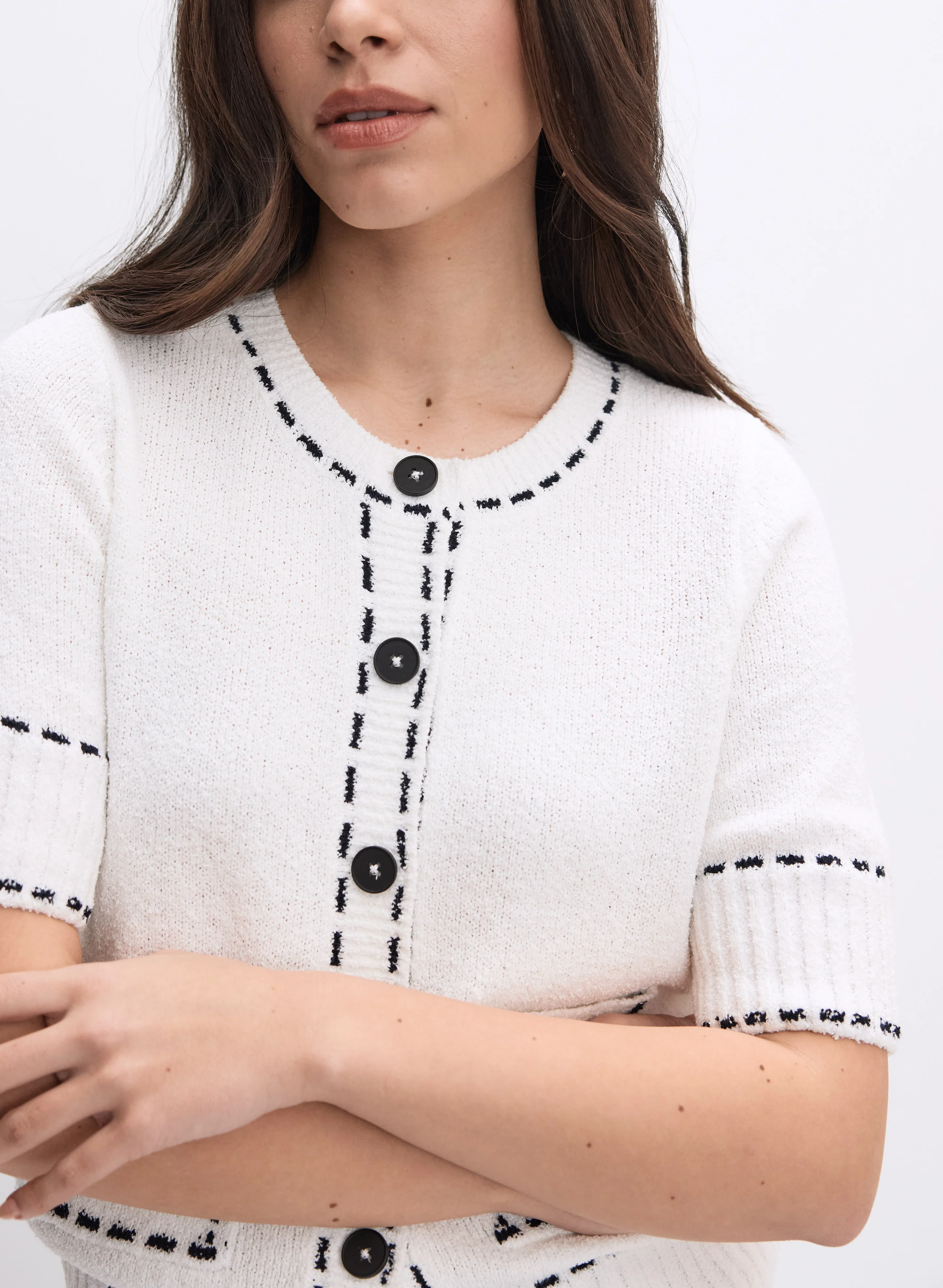 Button-Down Cardigan - Image 2
