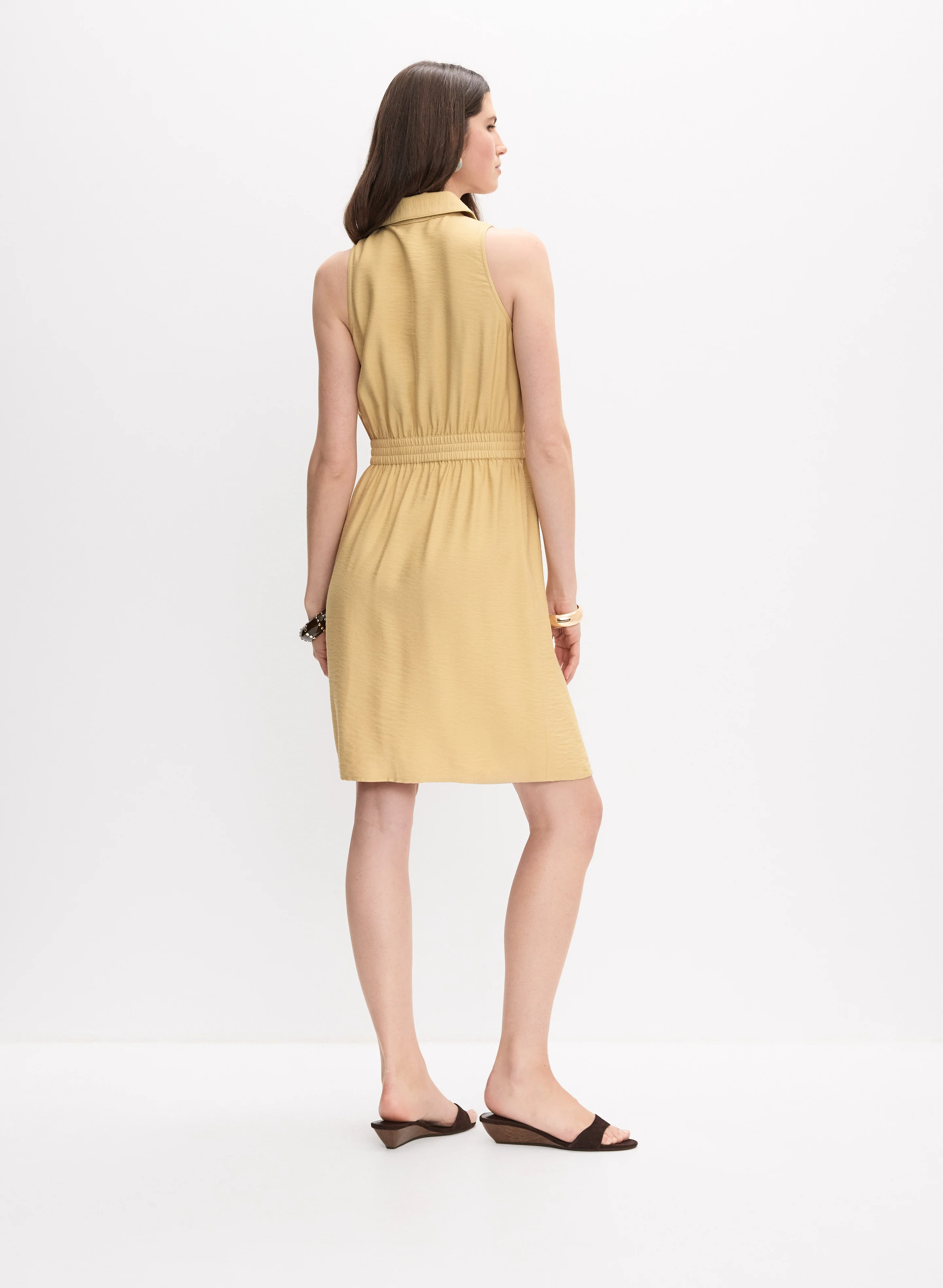 Button-Down Shirt Dress - Image 4