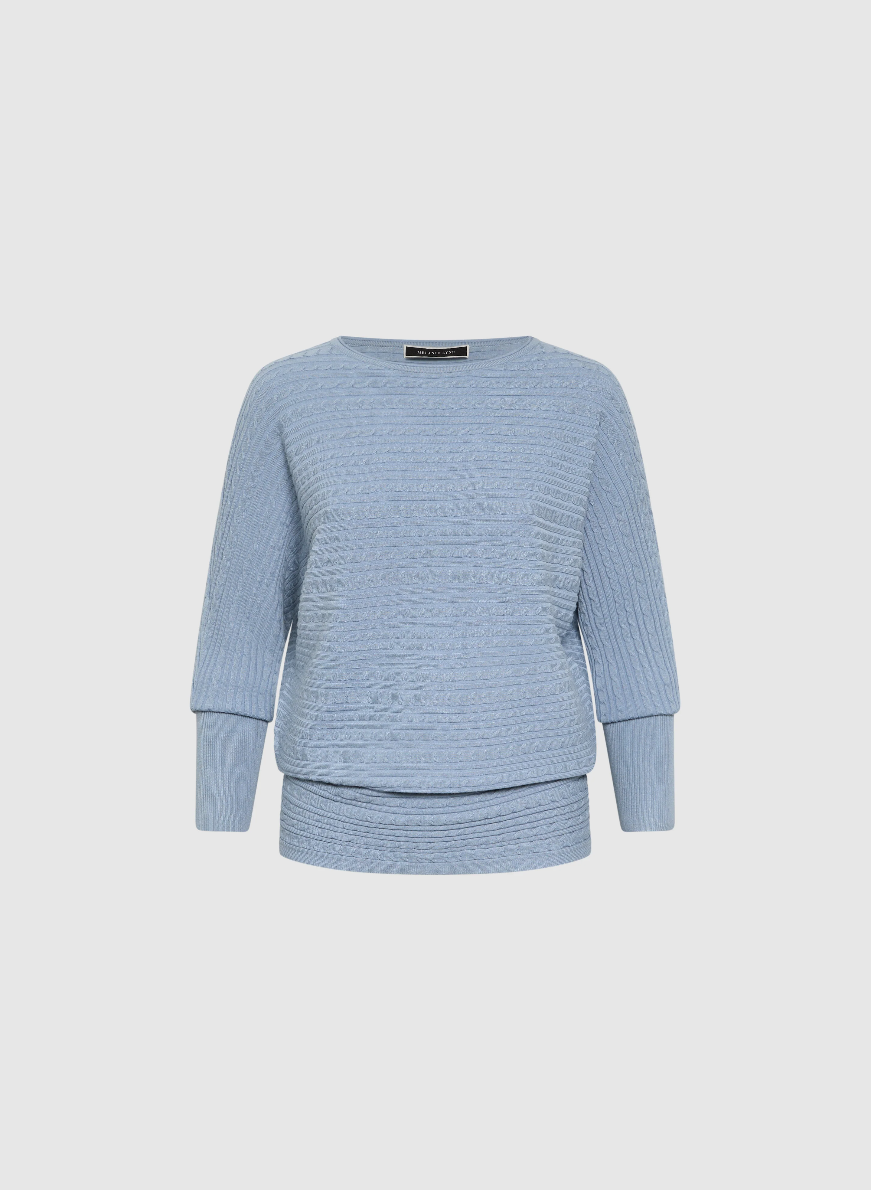 Cable Knit Dolman Sweater - Image 6