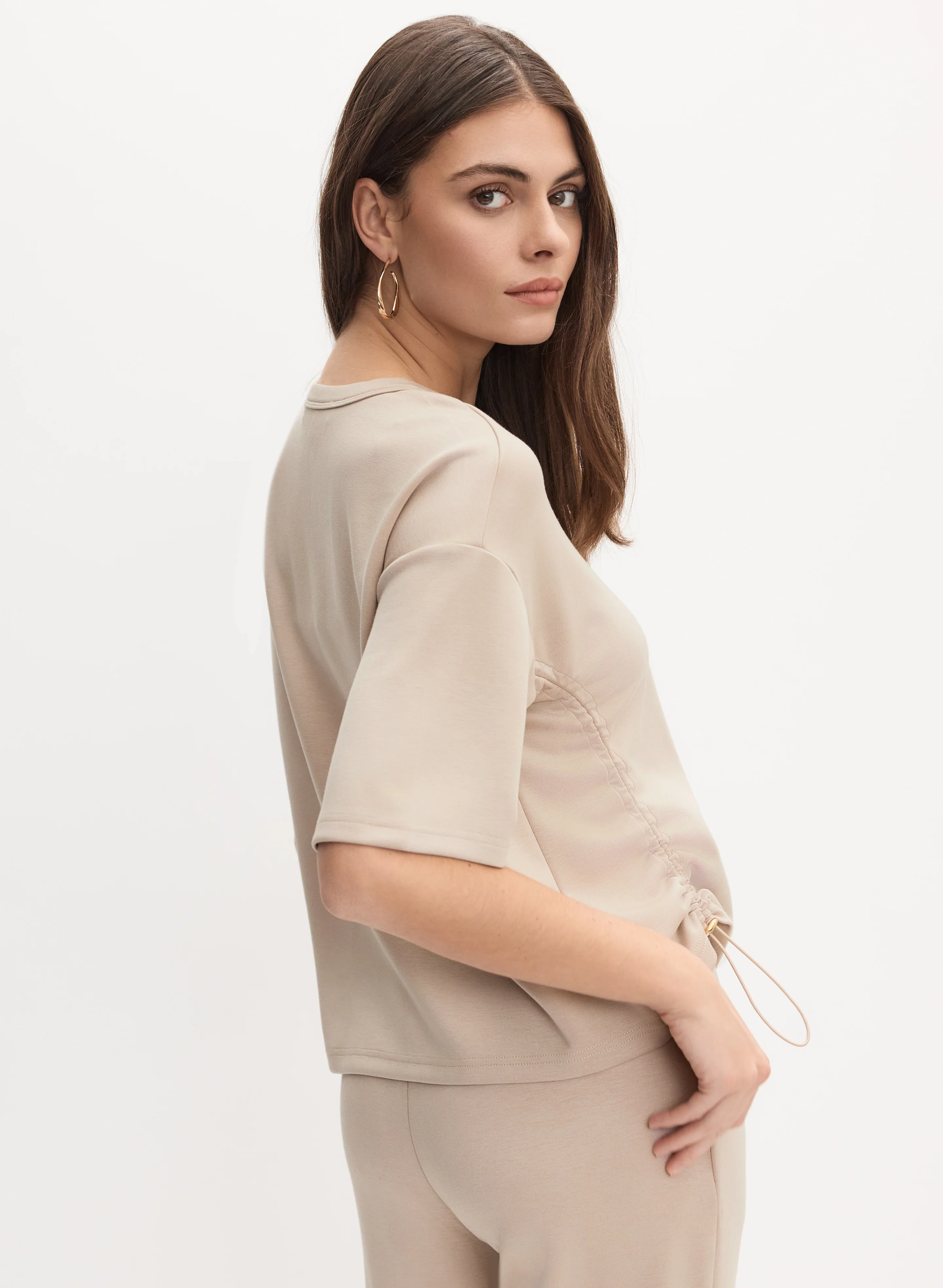 Cargo Pocket Drawstring Top - Image 5