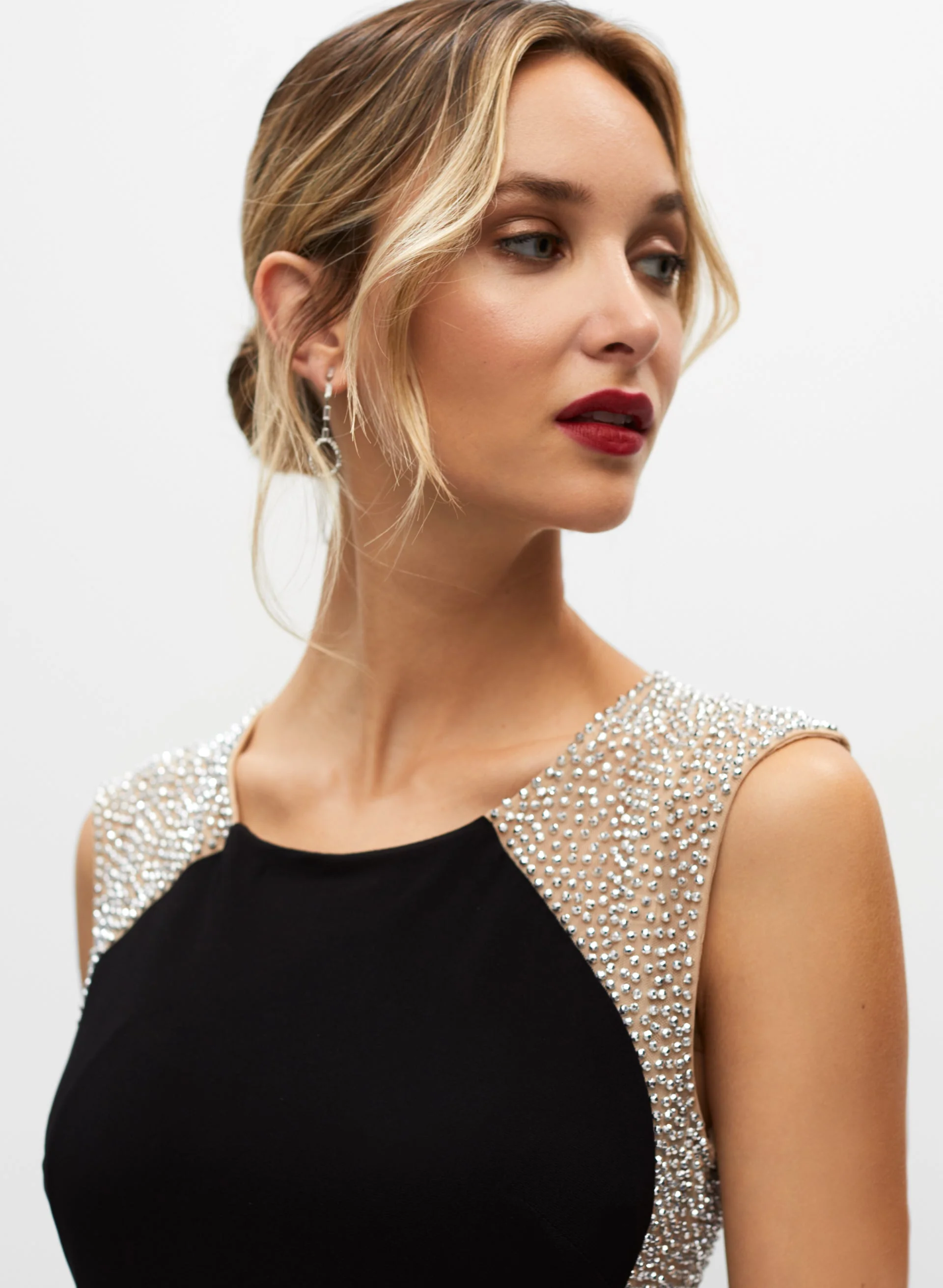 Caviar Bead Maxi Gown - Image 3