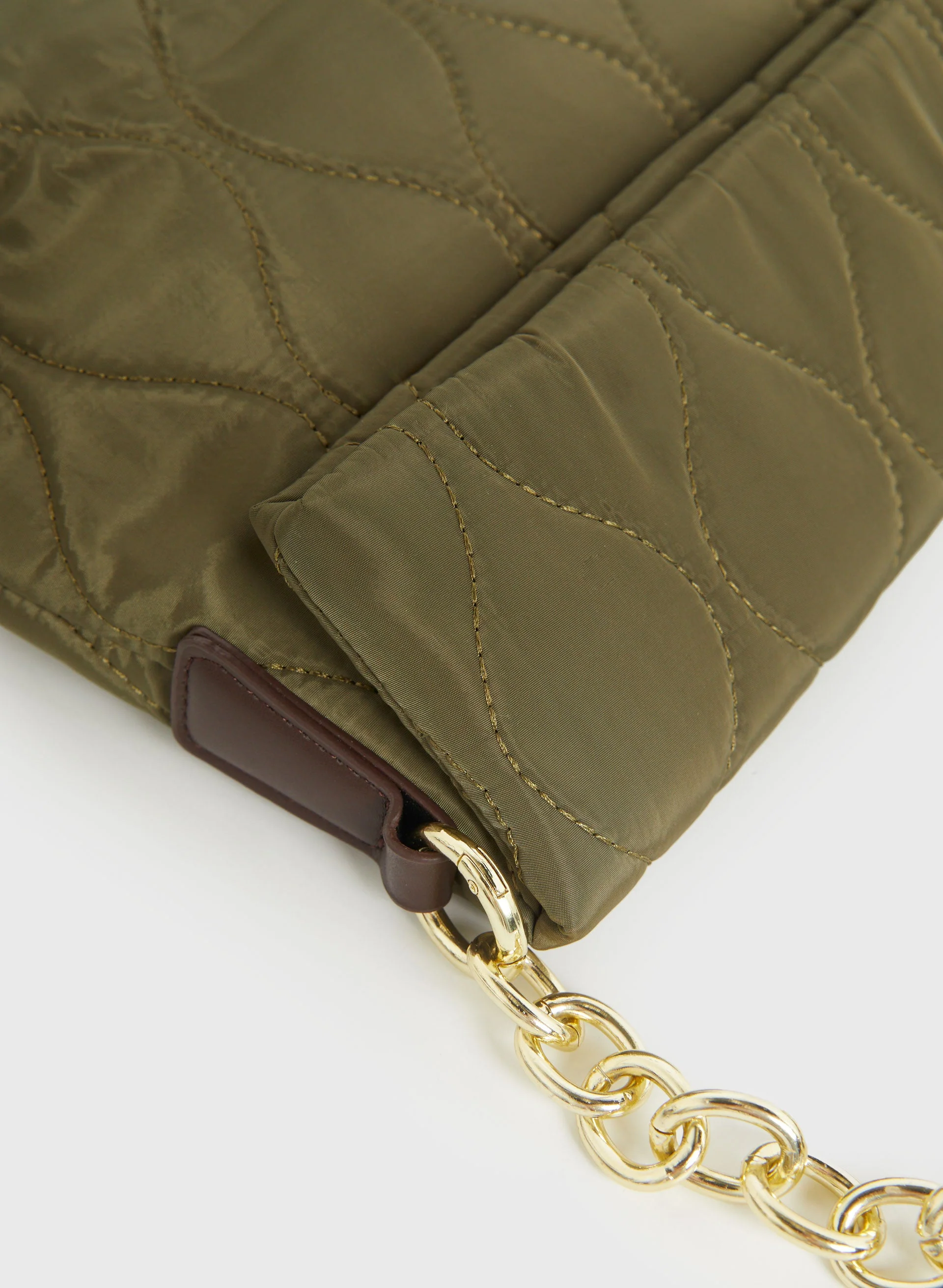 Chain Detail Fold-Over Bag - Image 2