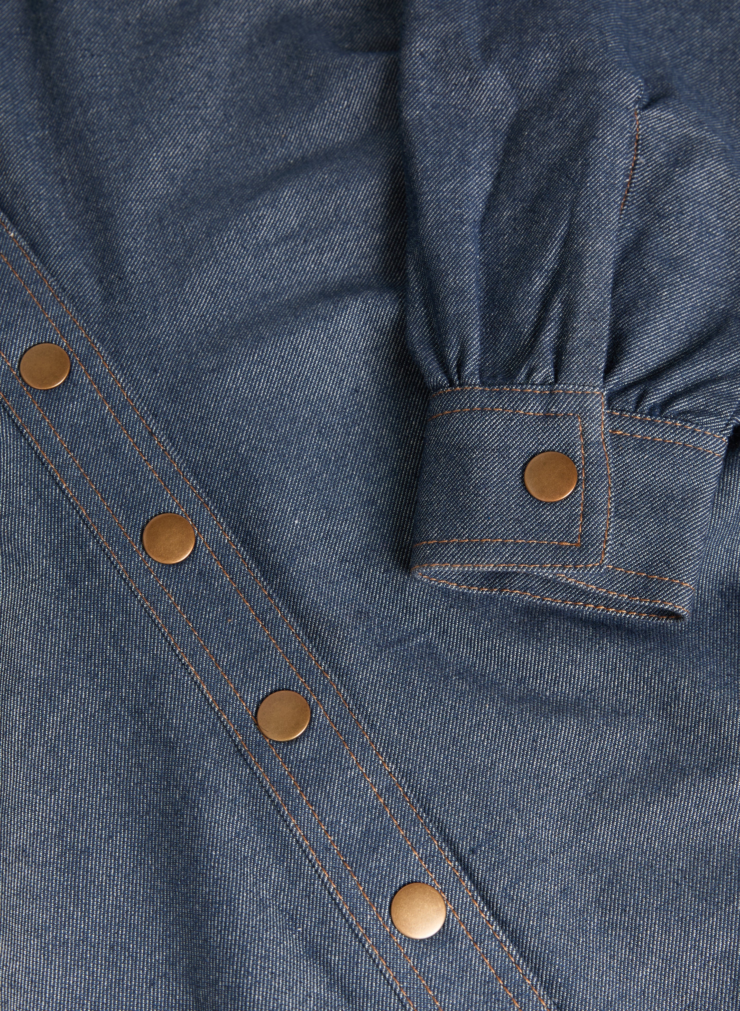 Chambray Midi Dress - Image 6
