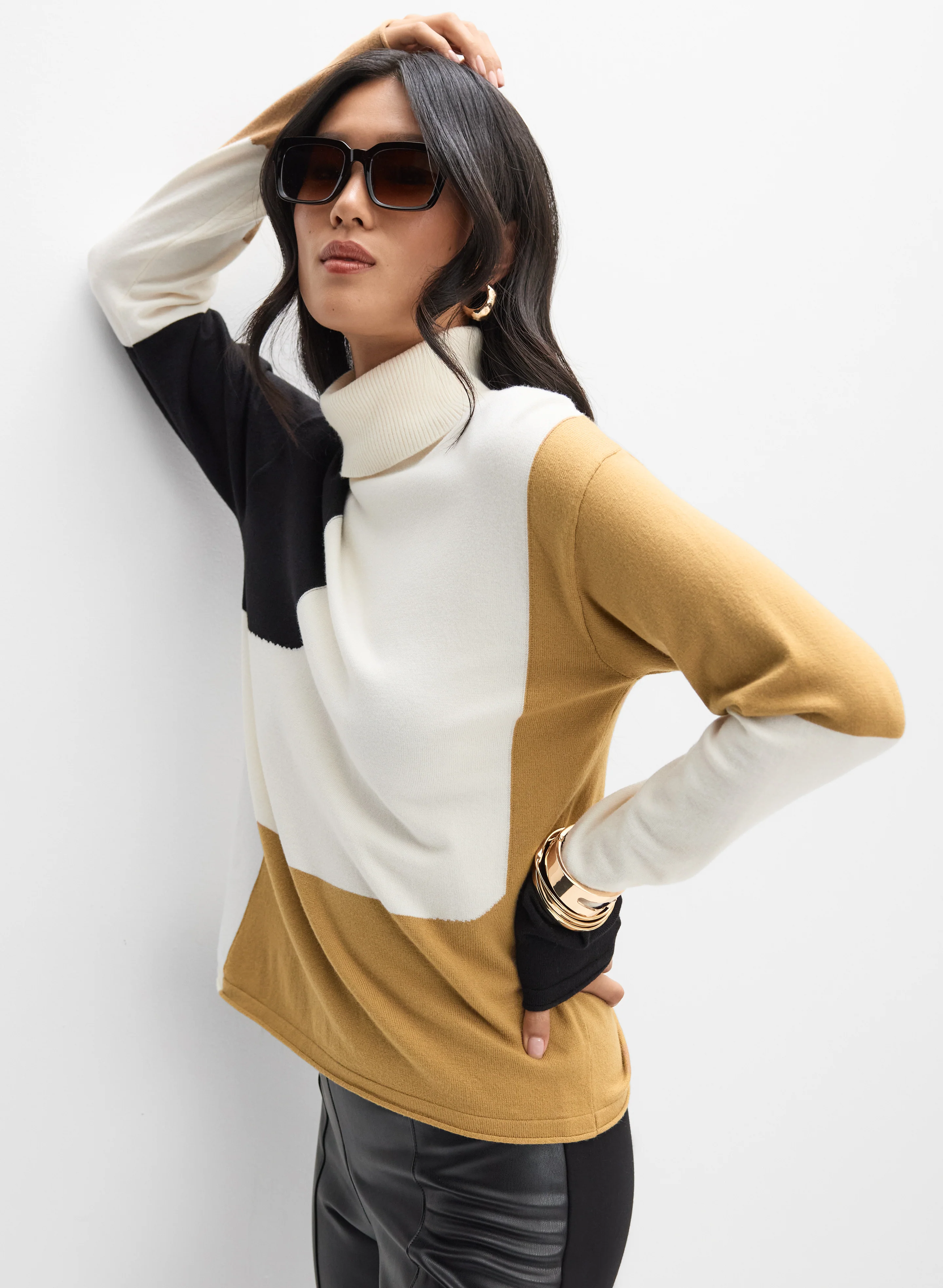 Colour Block Sweater - Image 5