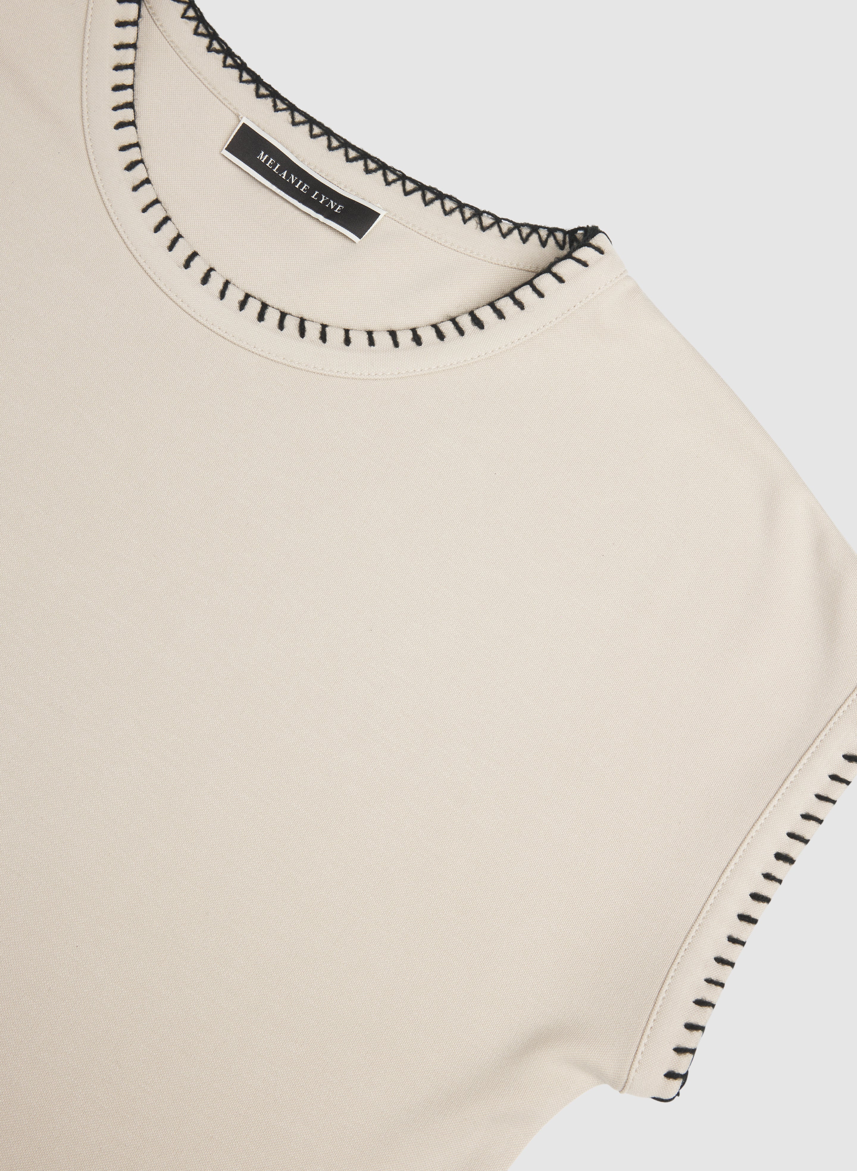 Contrast Stitch T-Shirt - Image 6