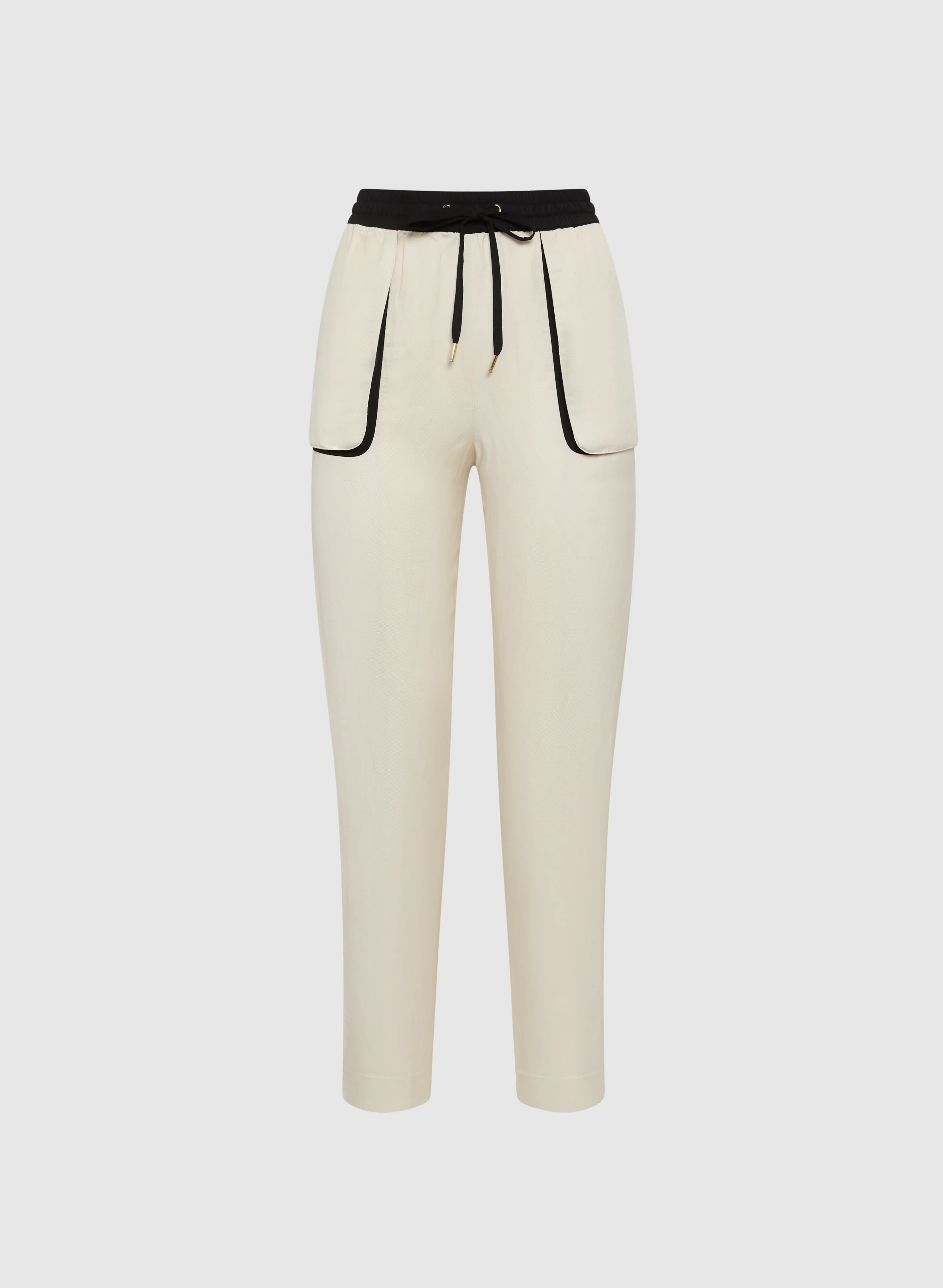Contrast Waistband Pants - Image 6