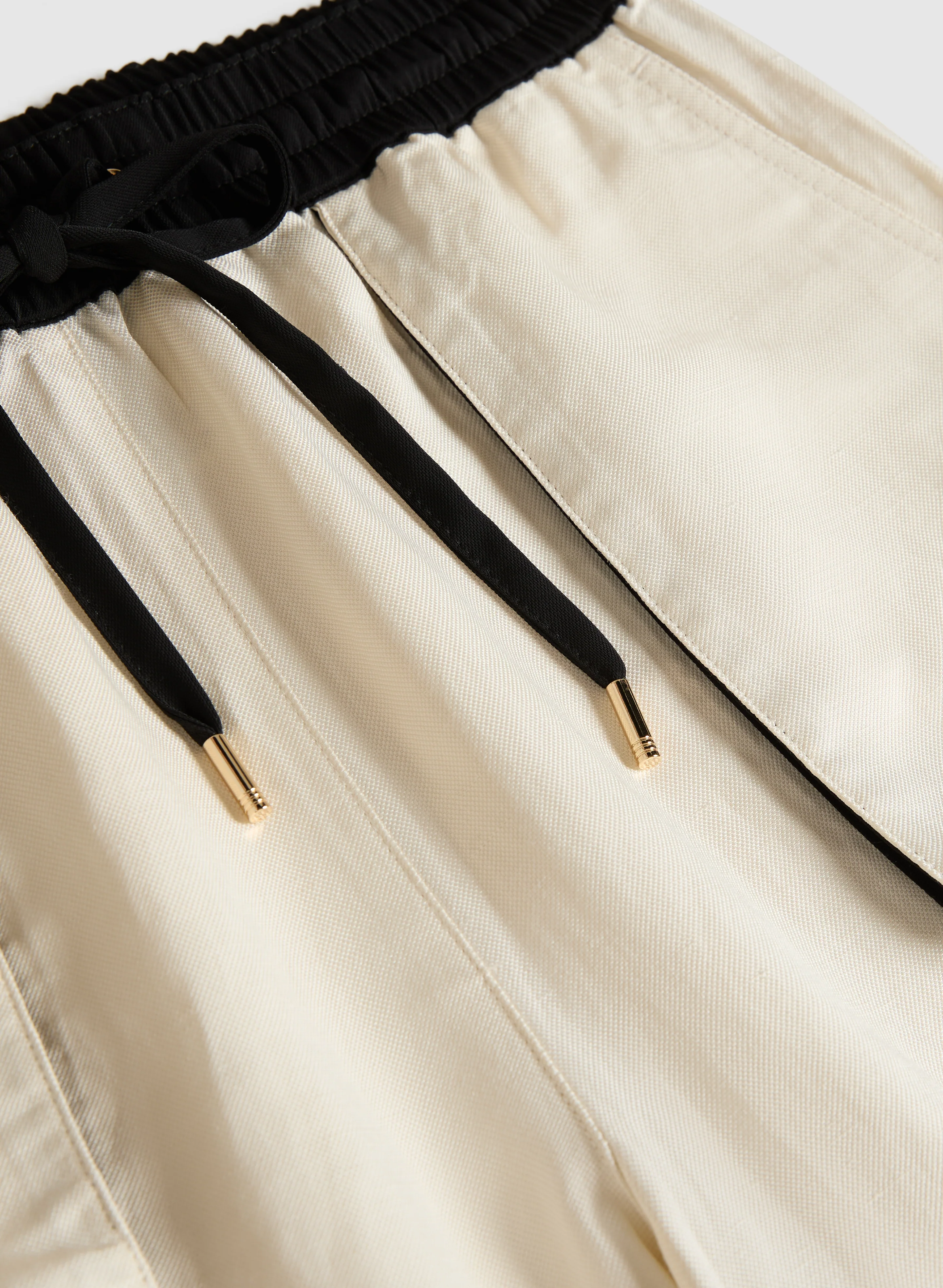 Contrast Waistband Pants - Image 7
