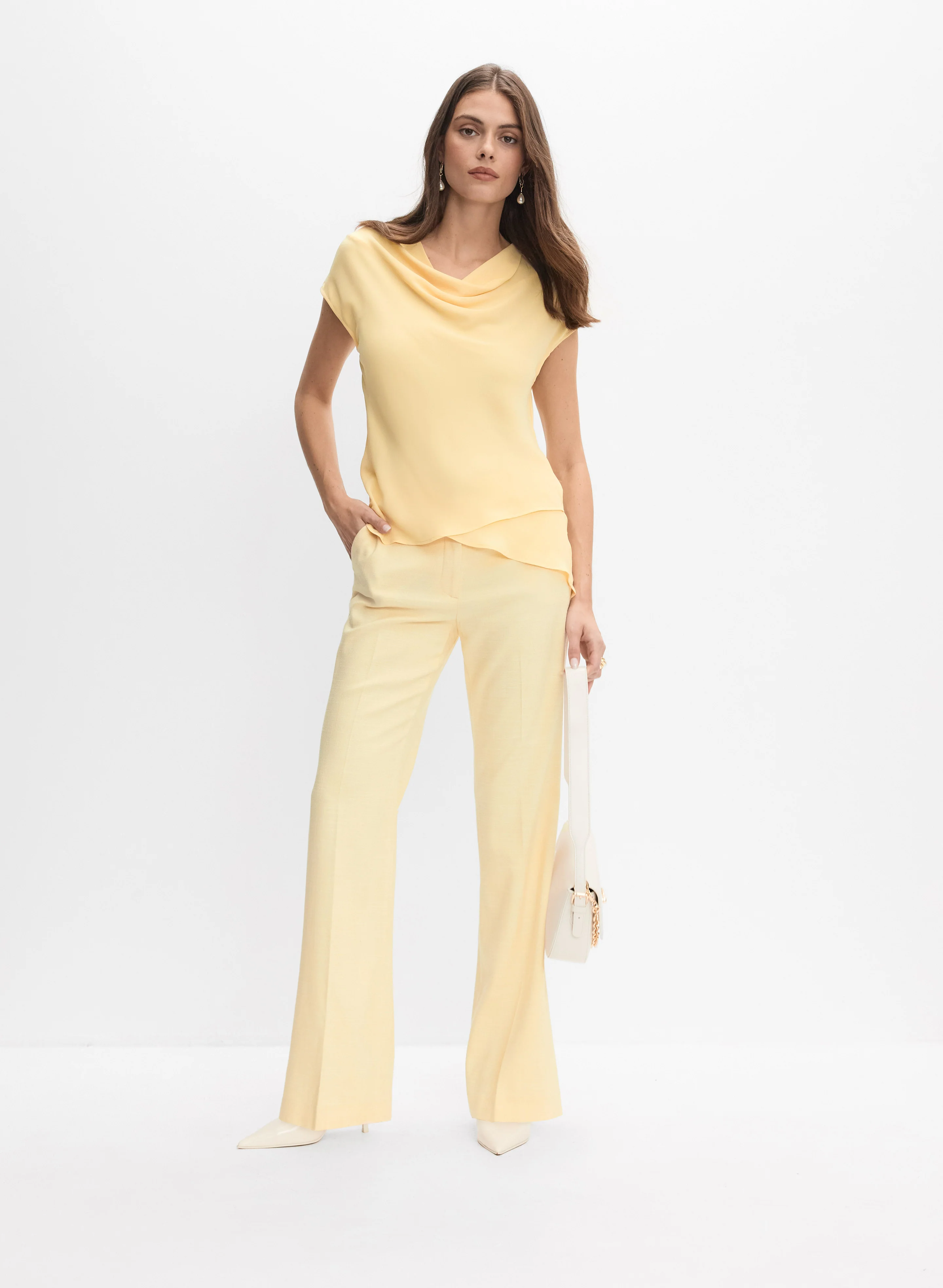 Cowl Neck Blouse - Image 3