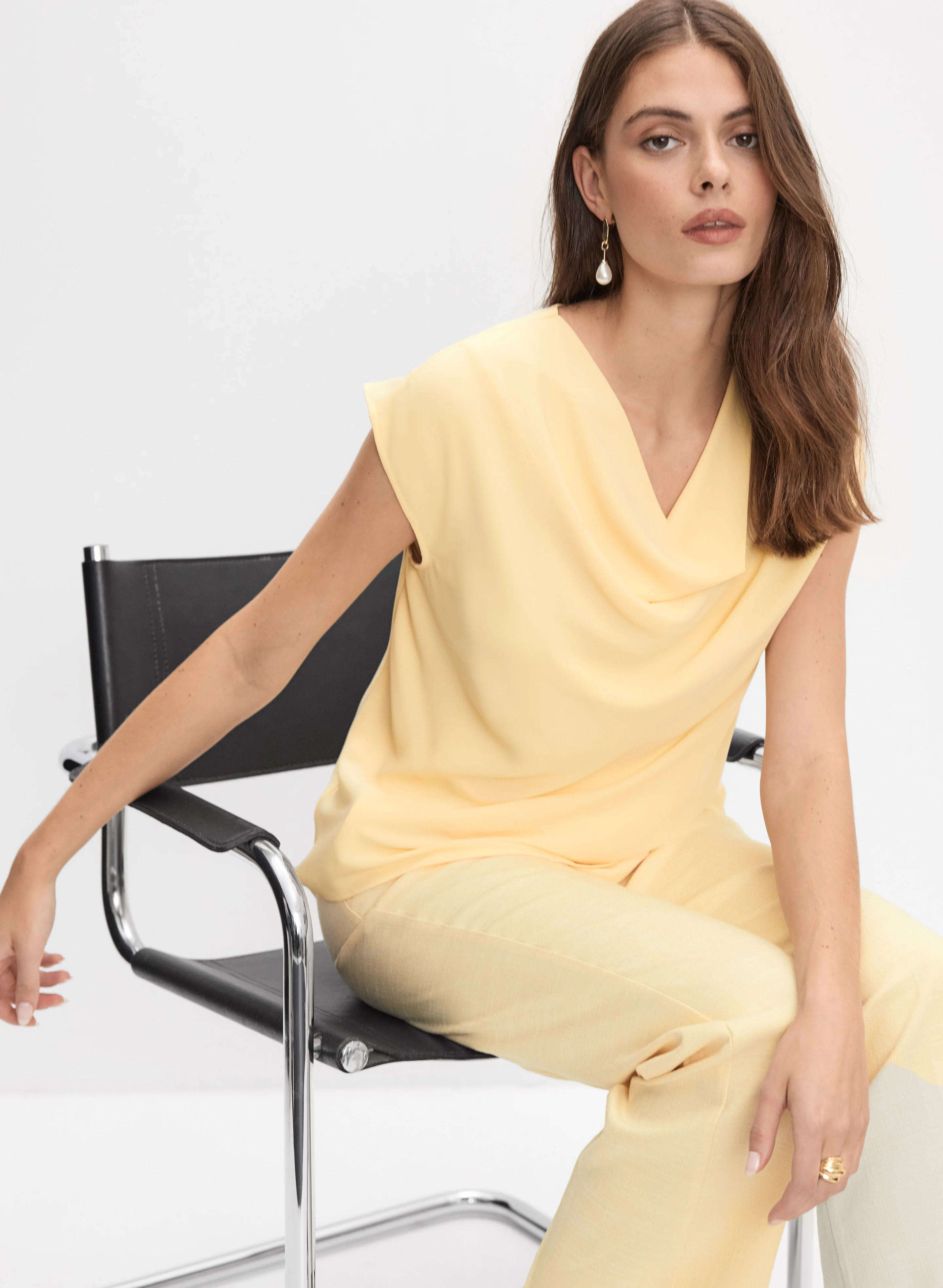 Cowl Neck Blouse - Image 9