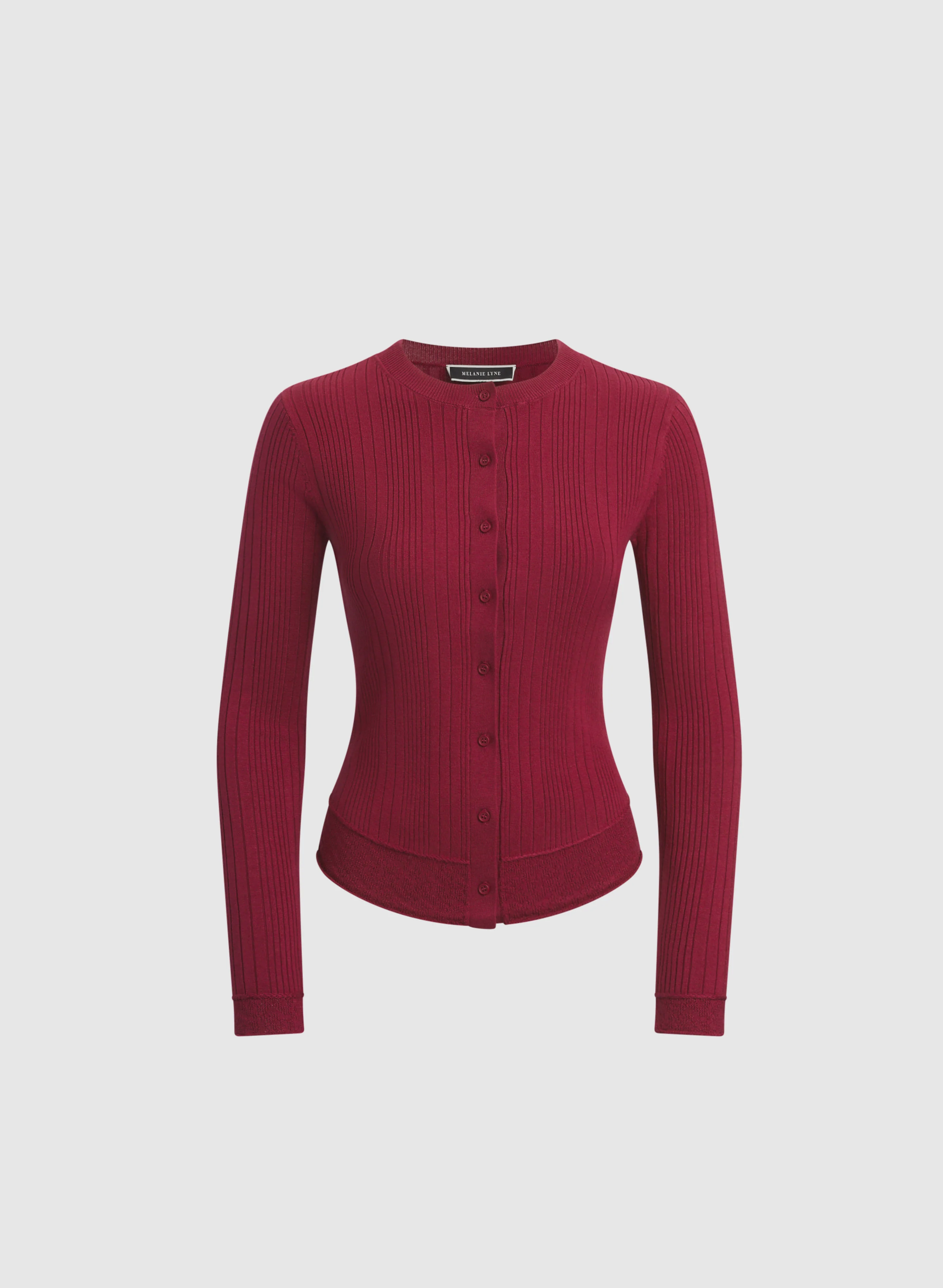Crew Neck Cardigan - Image 5