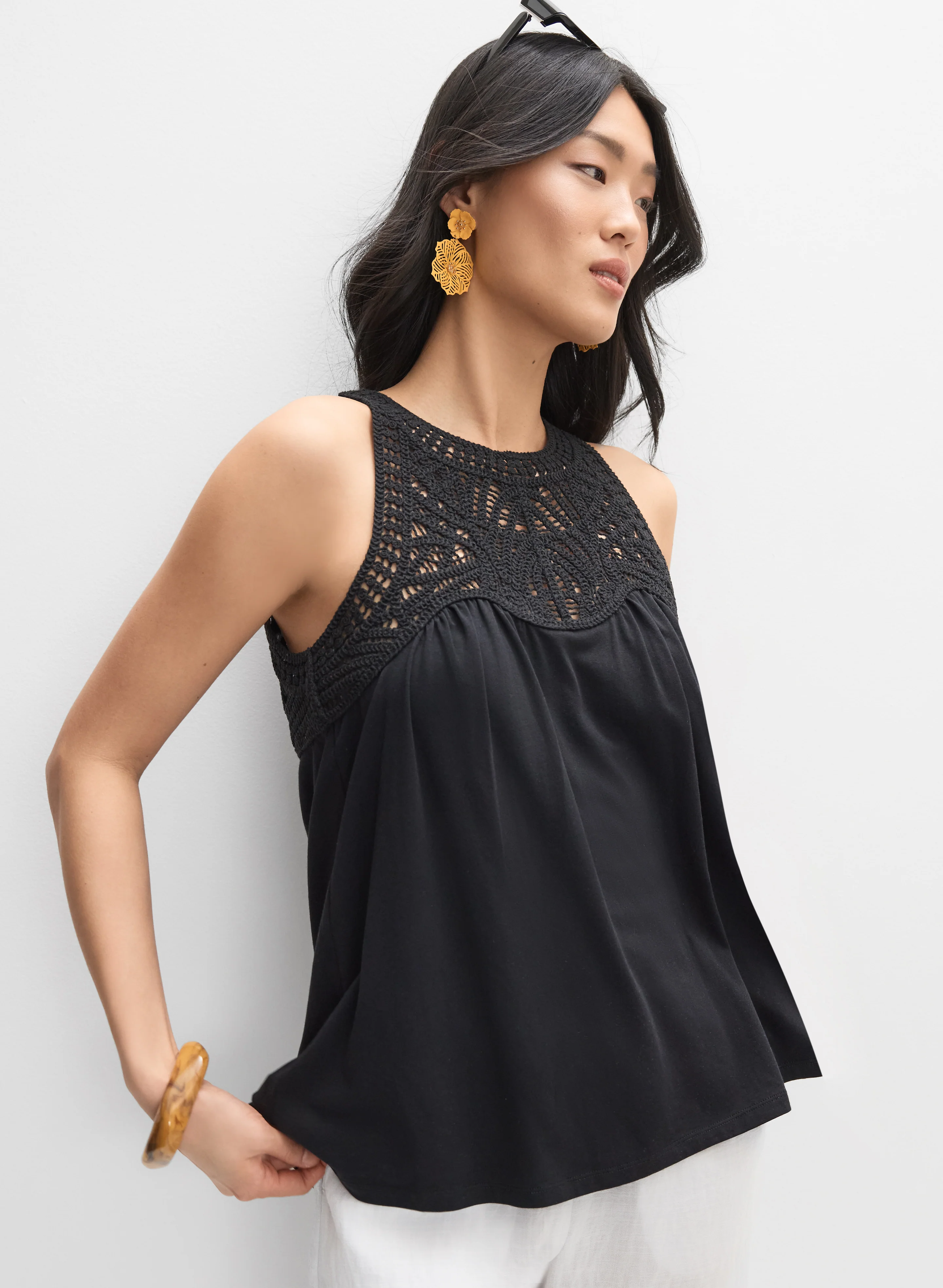 Crochet Detail Top - Image 5