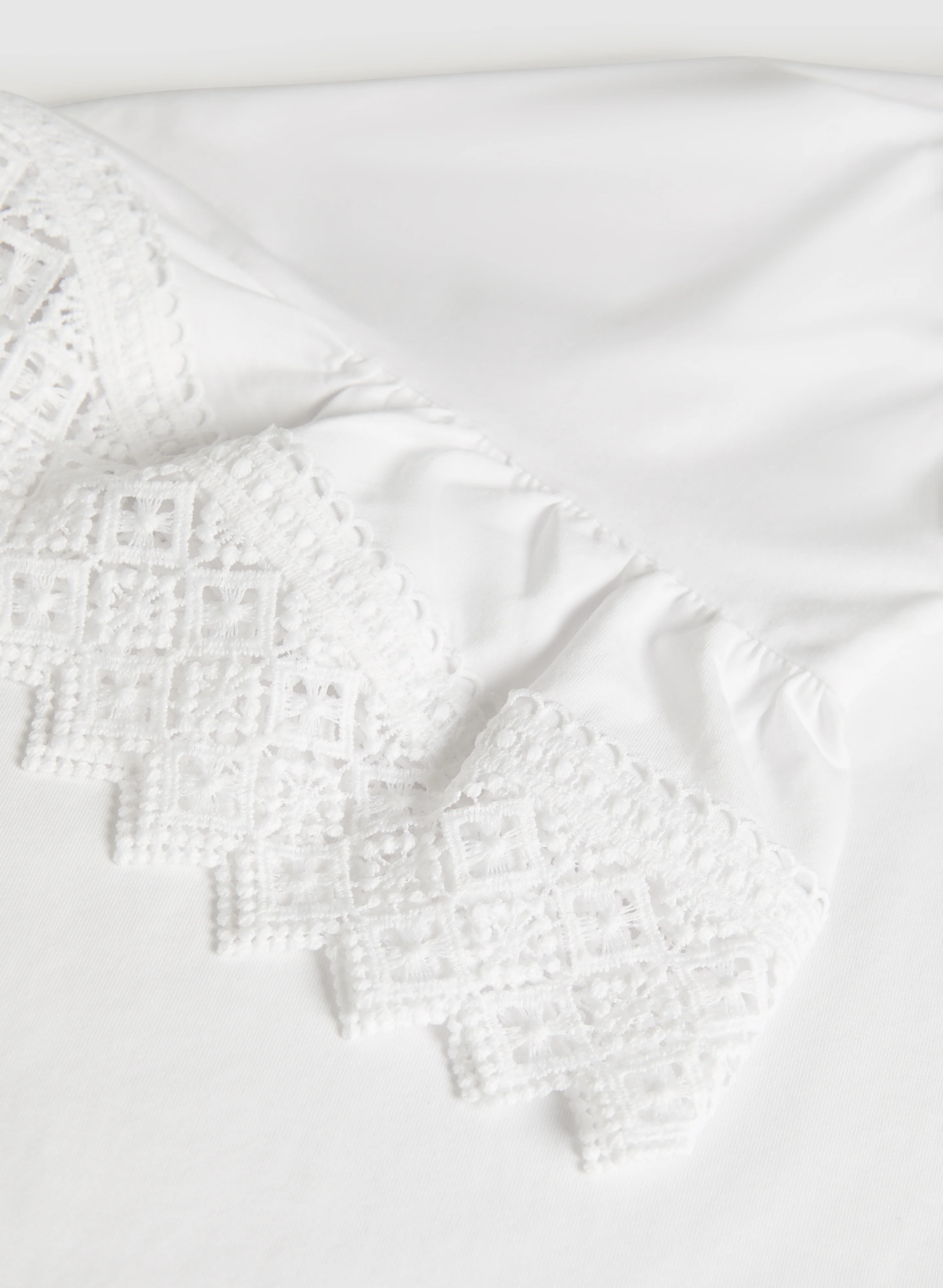 Crochet Flutter Sleeve Top - Image 7
