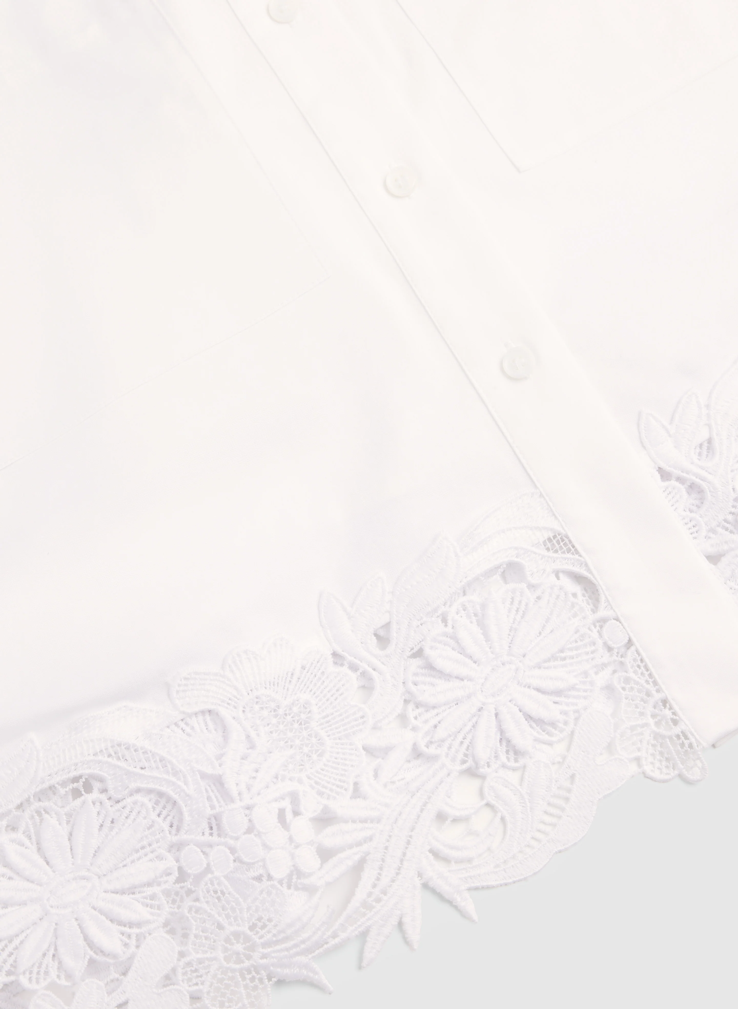 Crochet Trim Blouse - Image 7