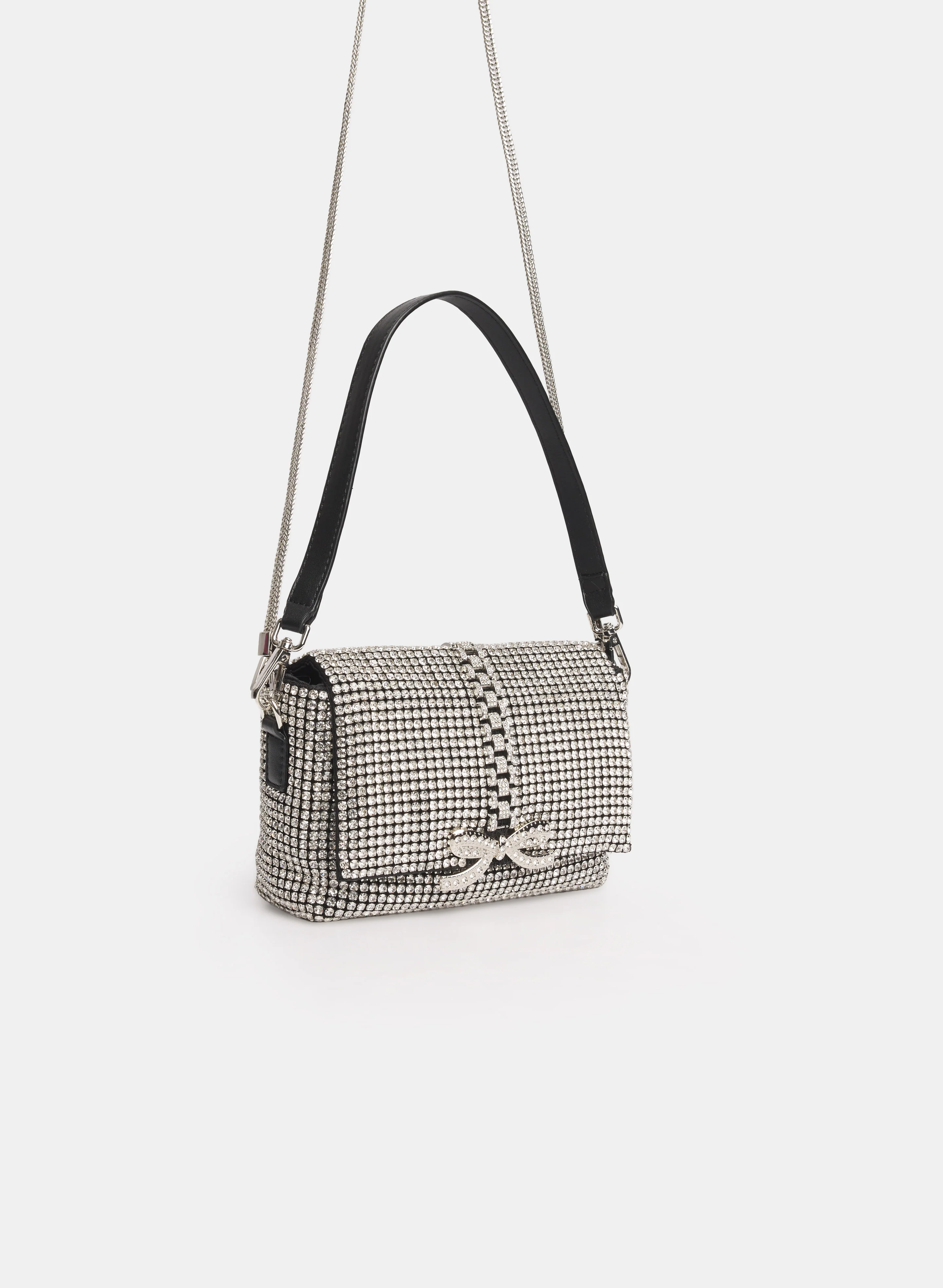 Crystal Bow Detail Bag - Image 3