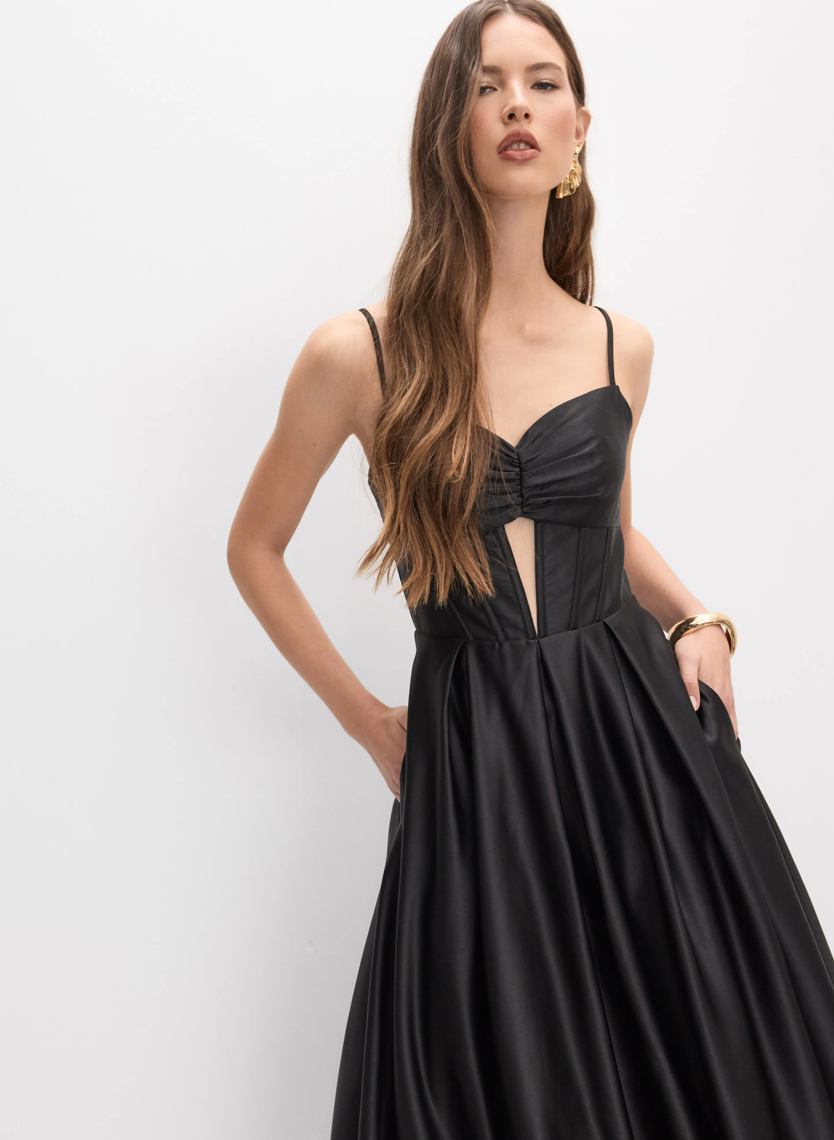 Cutout Corset Dress - Image 9