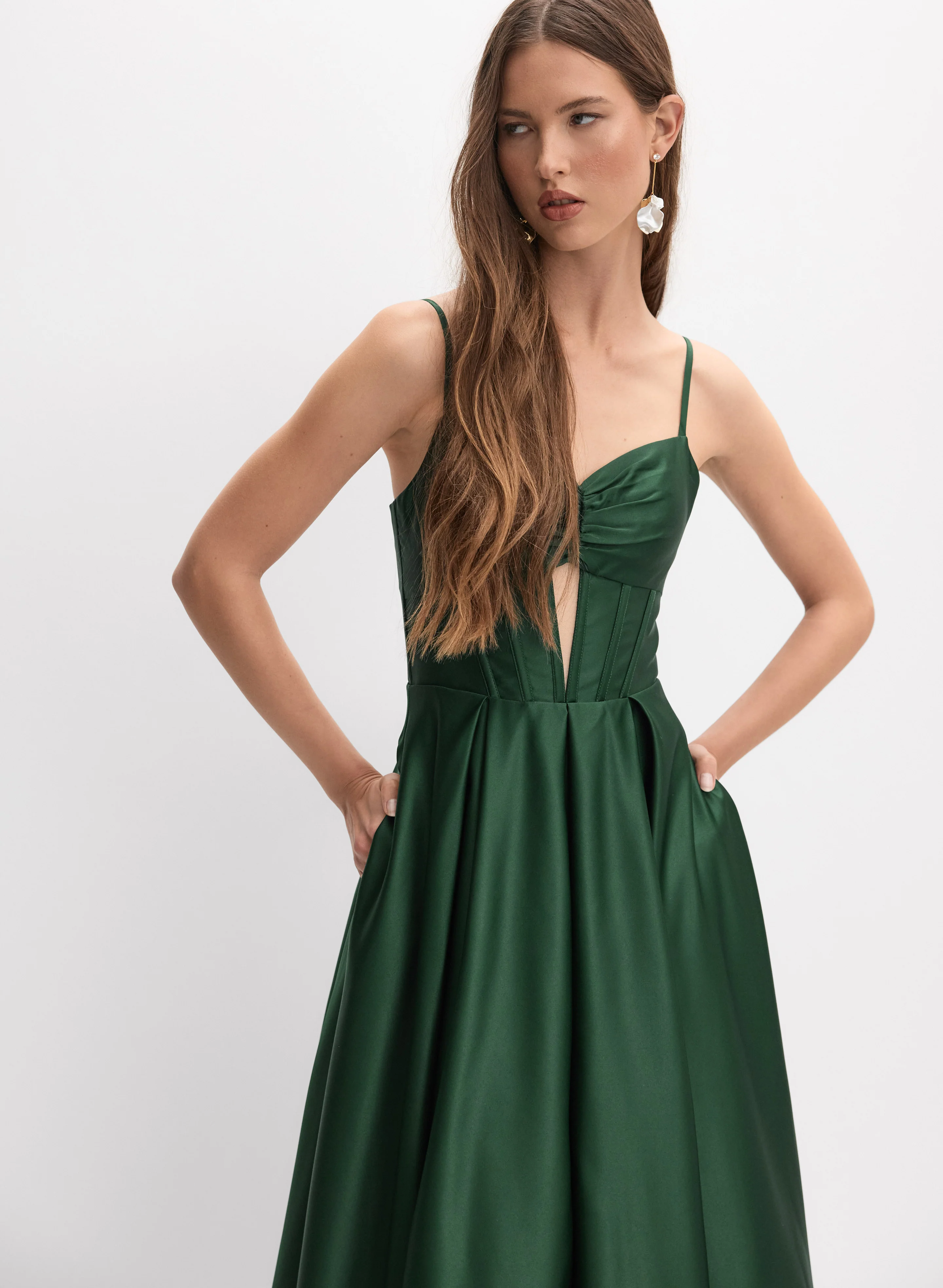 Cutout Corset Dress - Image 7