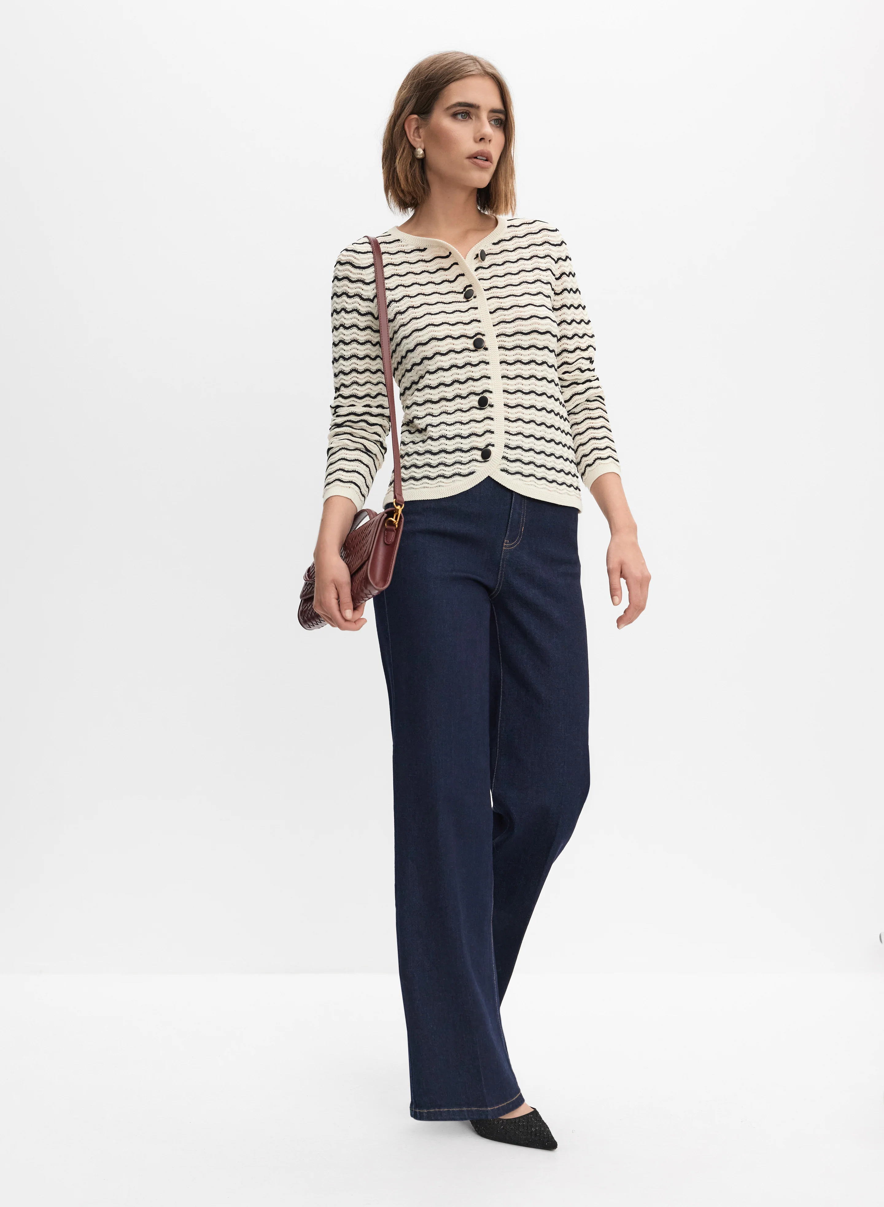 Double Button Trouser Jeans - Image 3
