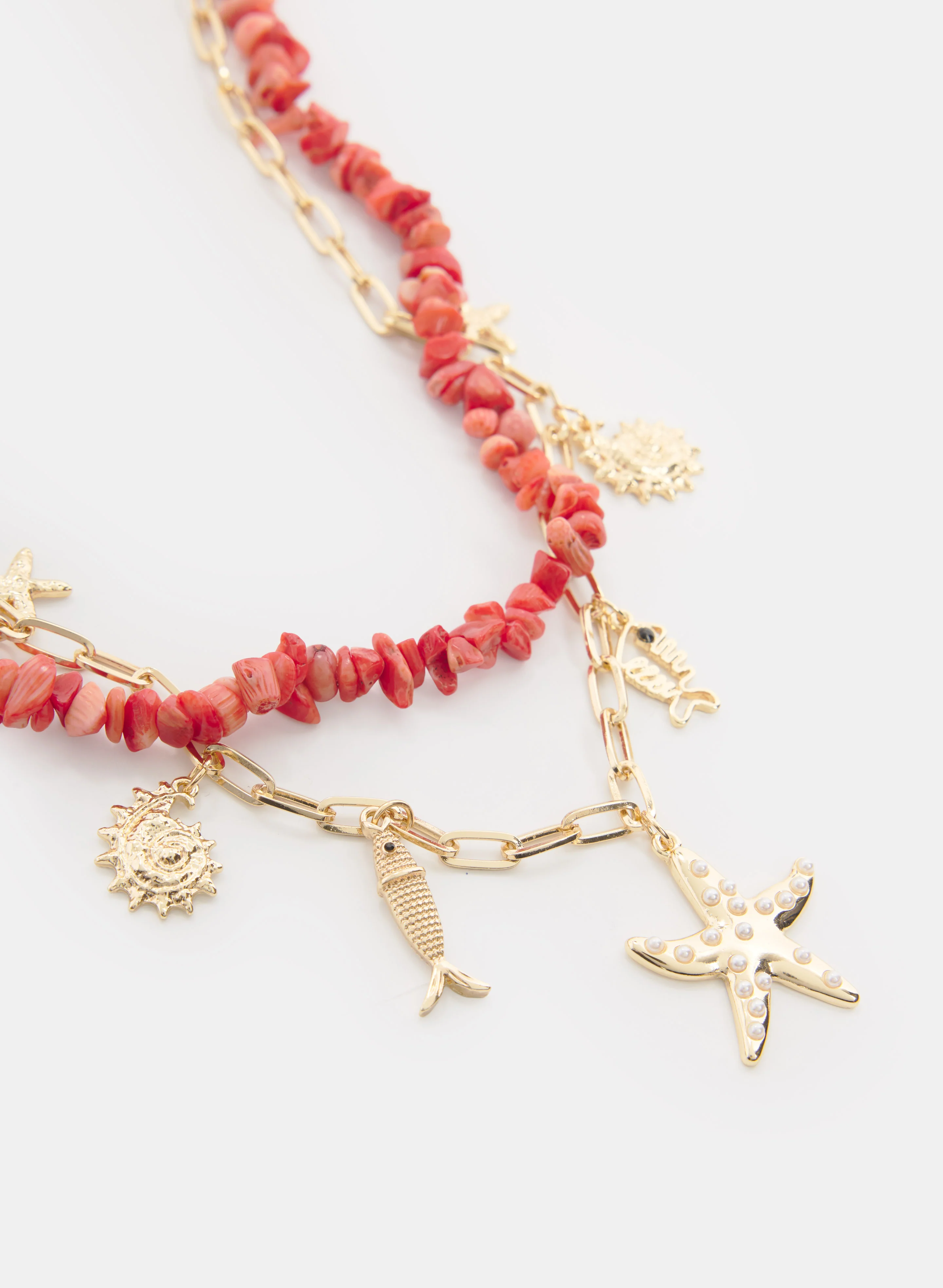Double Charm Necklace - Image 2