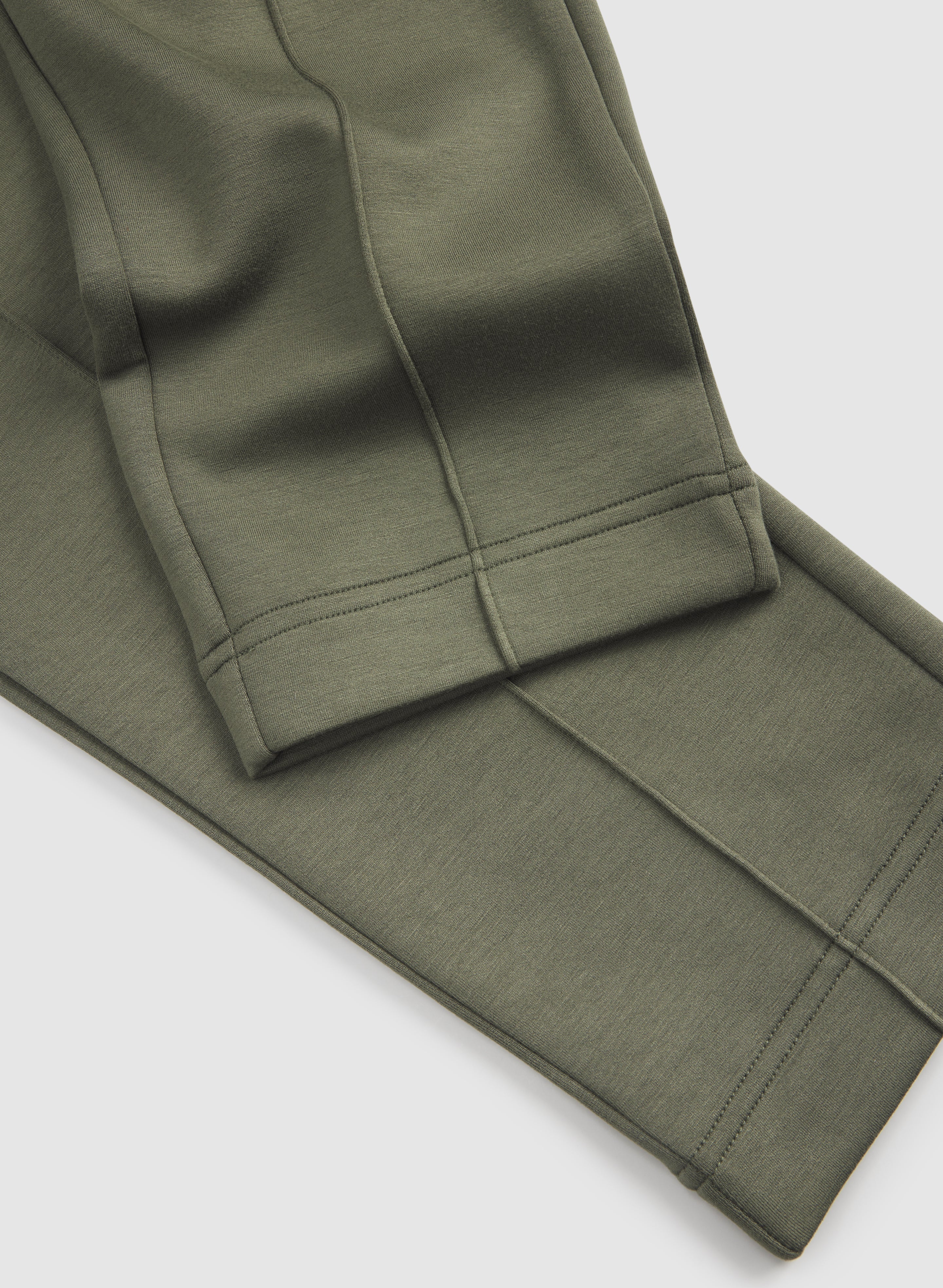Drawstring Waist Straight-Leg Pants - Image 7