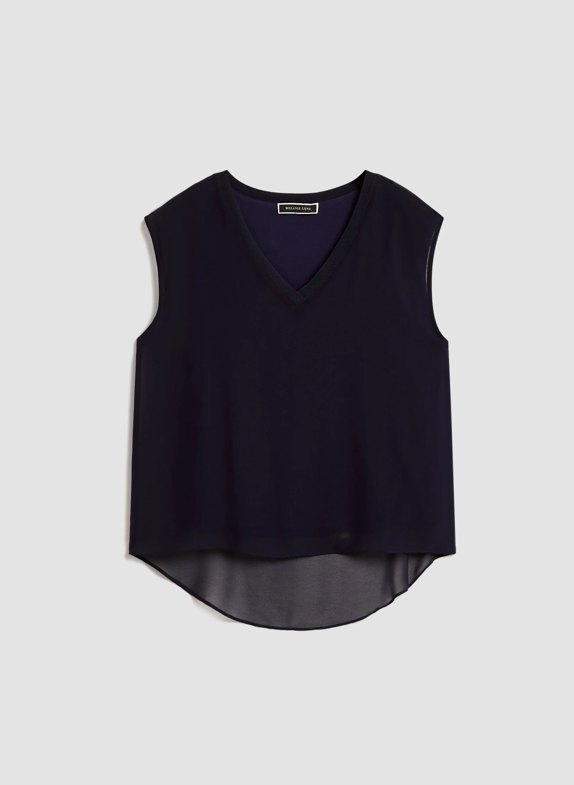 Drop Shoulder V-Neck Blouse - Image 5