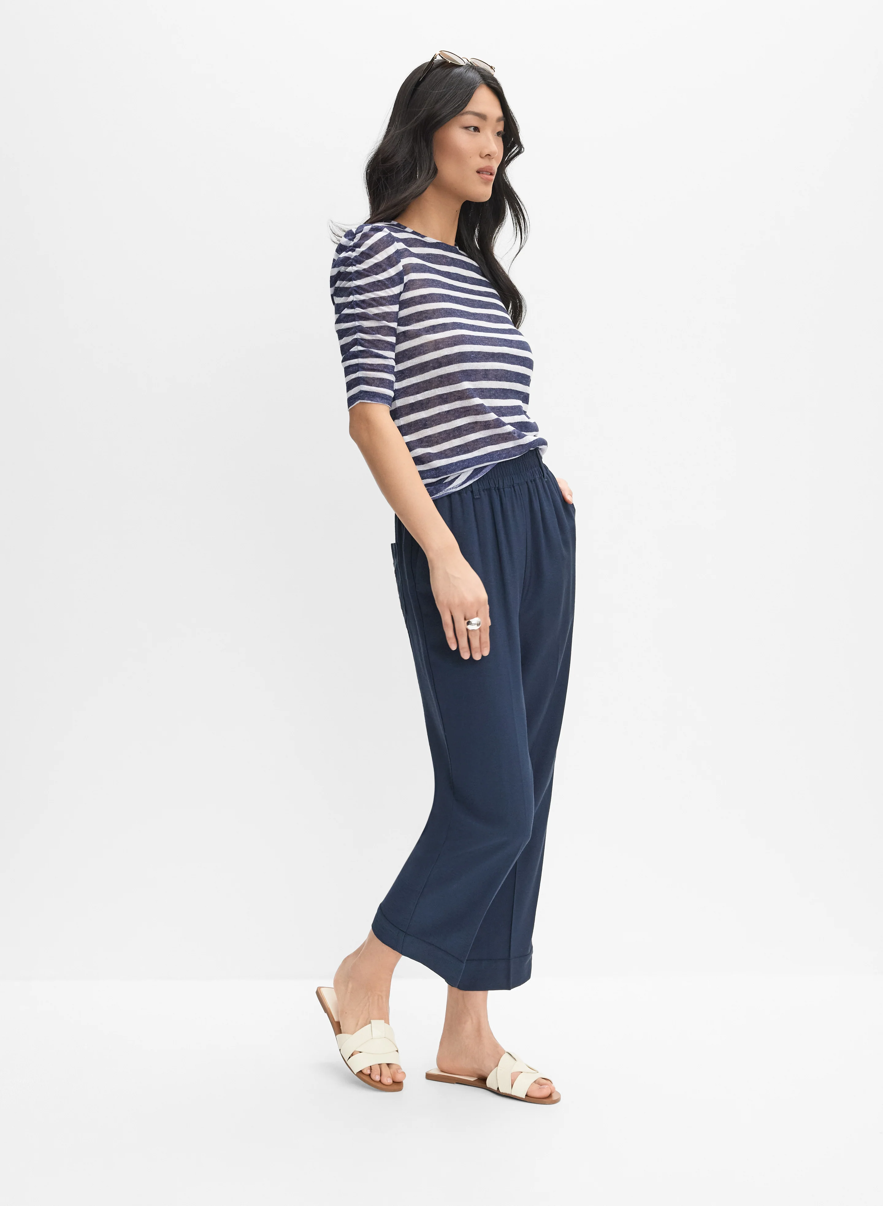 Elastic Waist Capris - Image 5