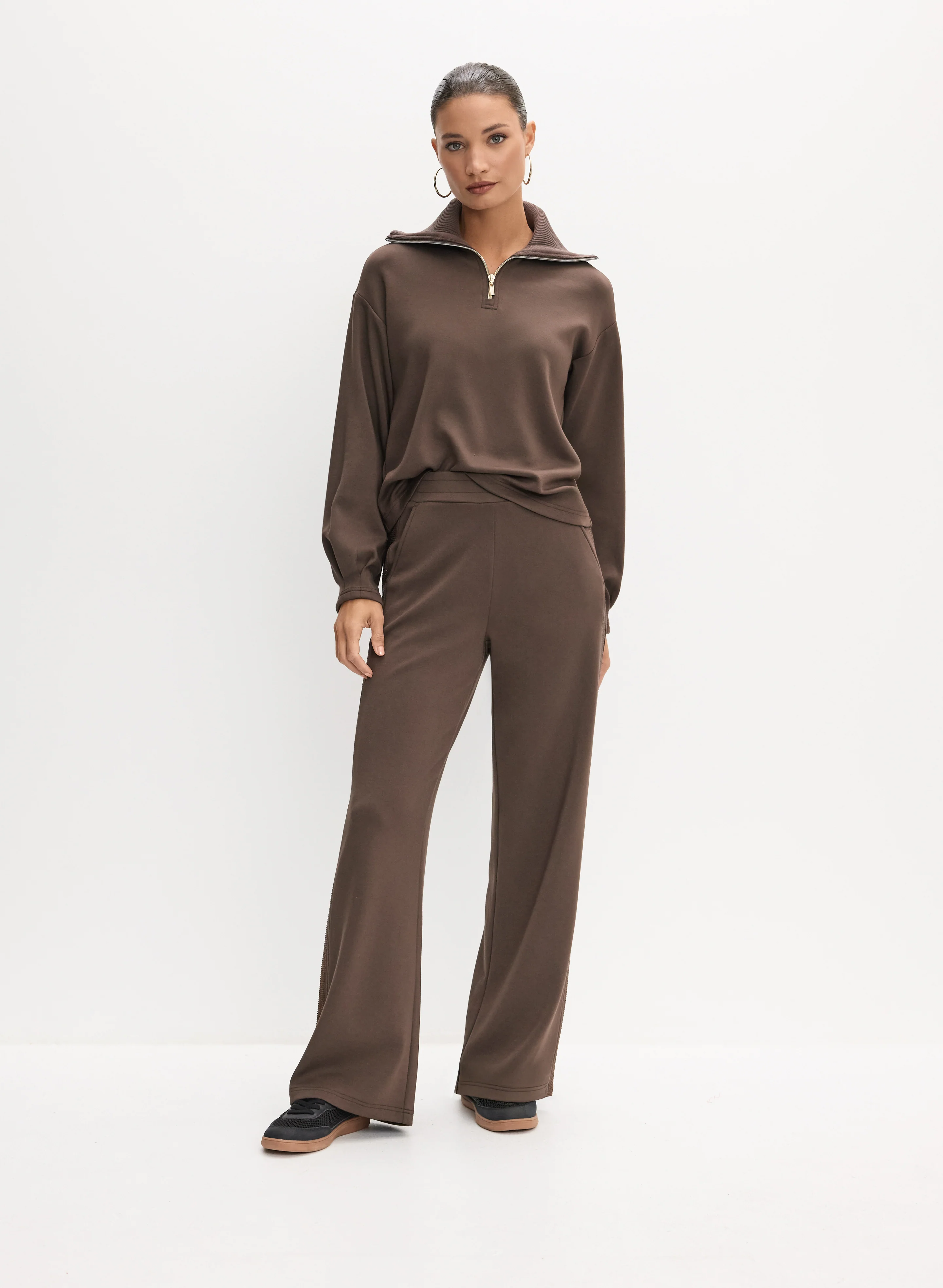 Embellished Half-Zip Top - Image 8