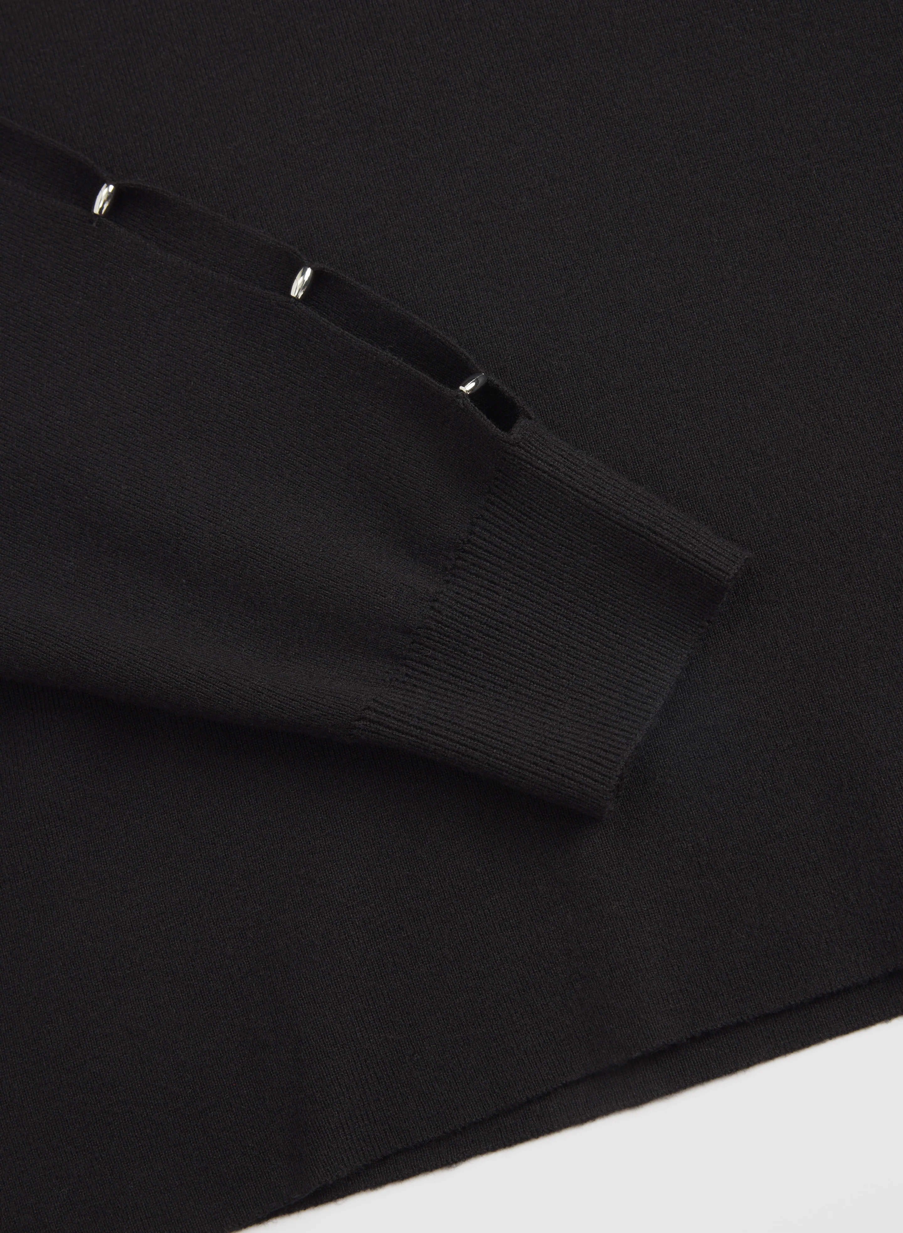 Embellished Split Sleeve Sweater - Image 7