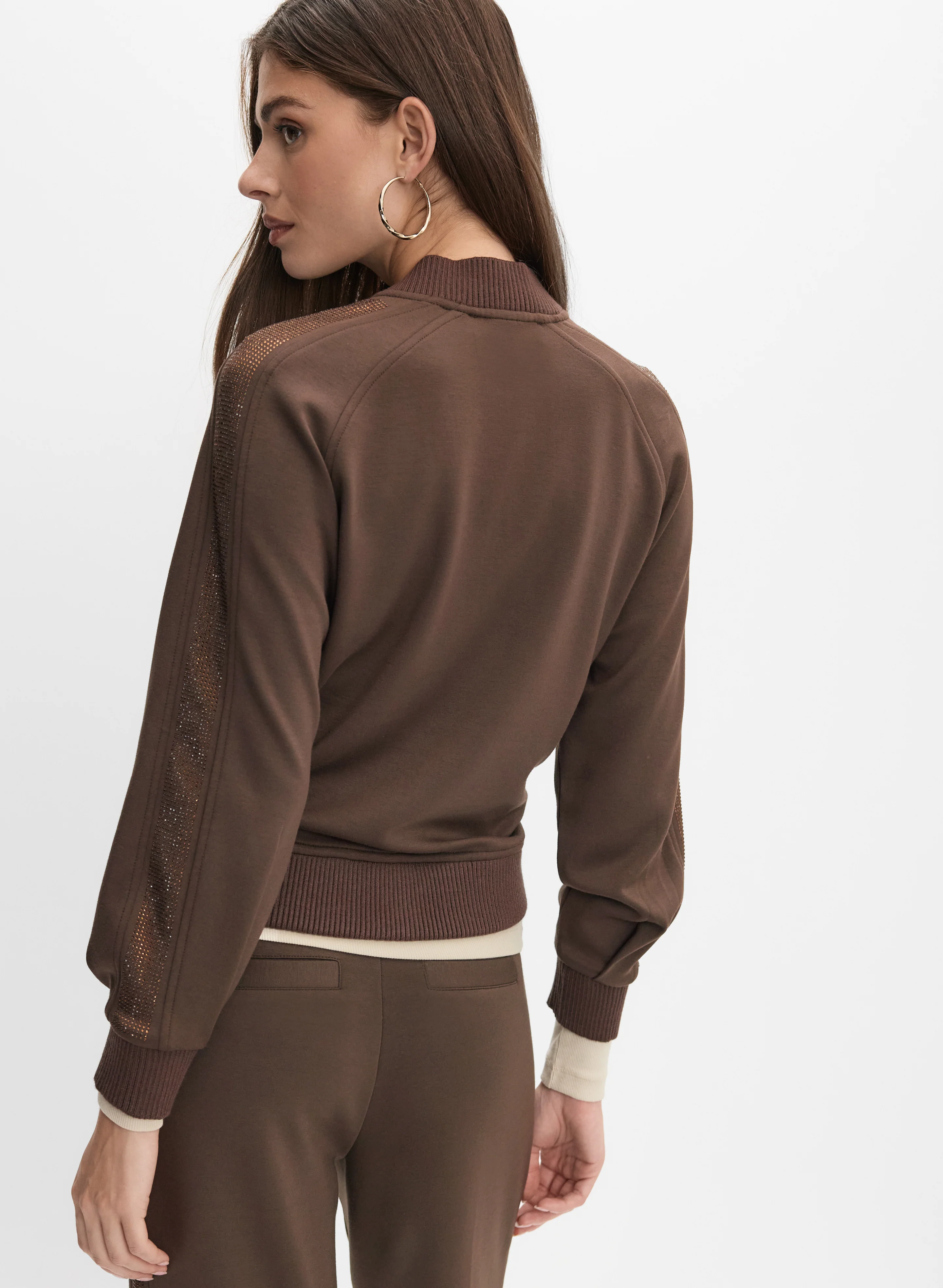 Embellished Zip-Up Jacket - Image 4