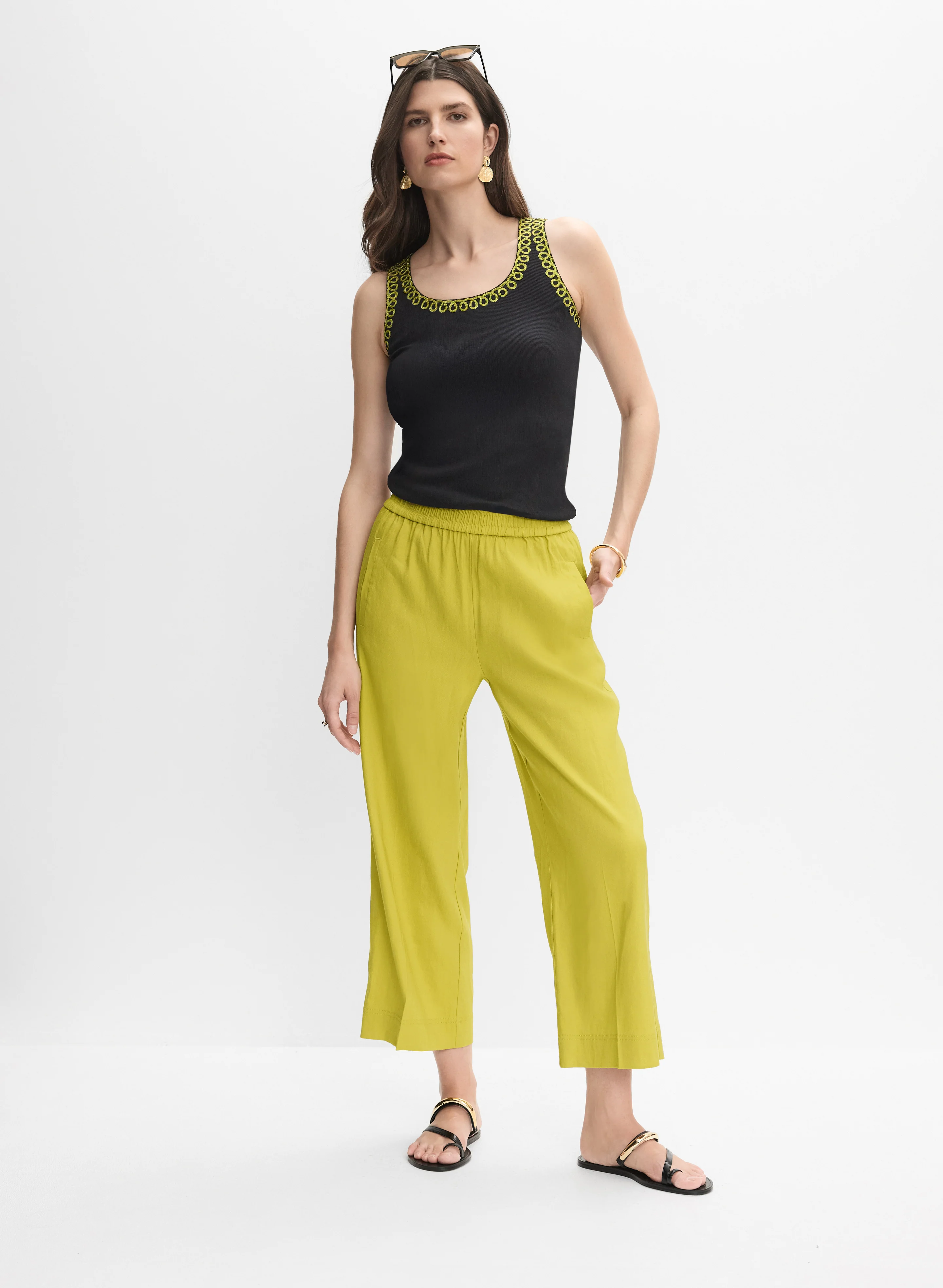 Embroidered Tank Top - Image 3