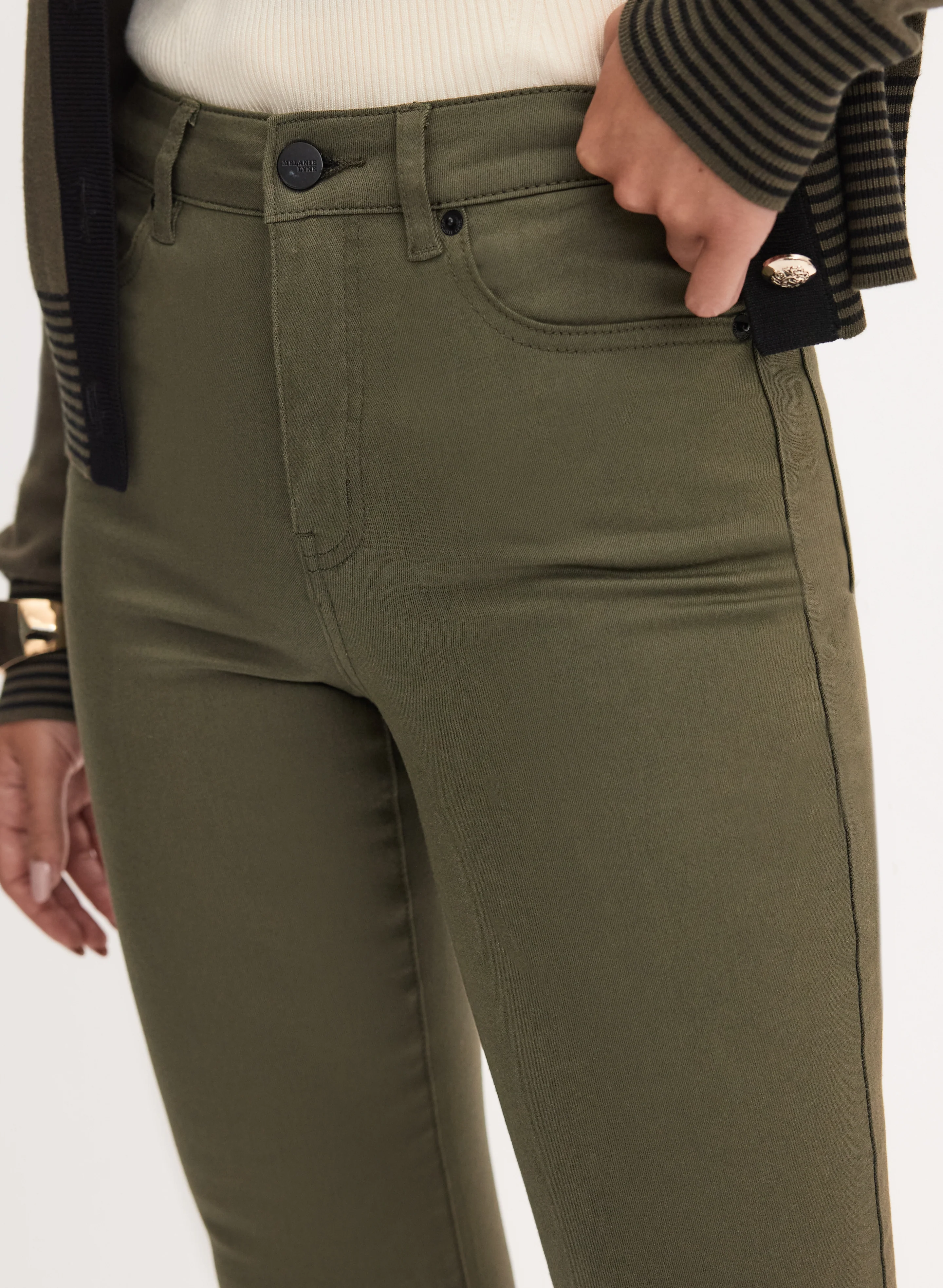 Essential Coated Straight Leg Jeans - Image 4